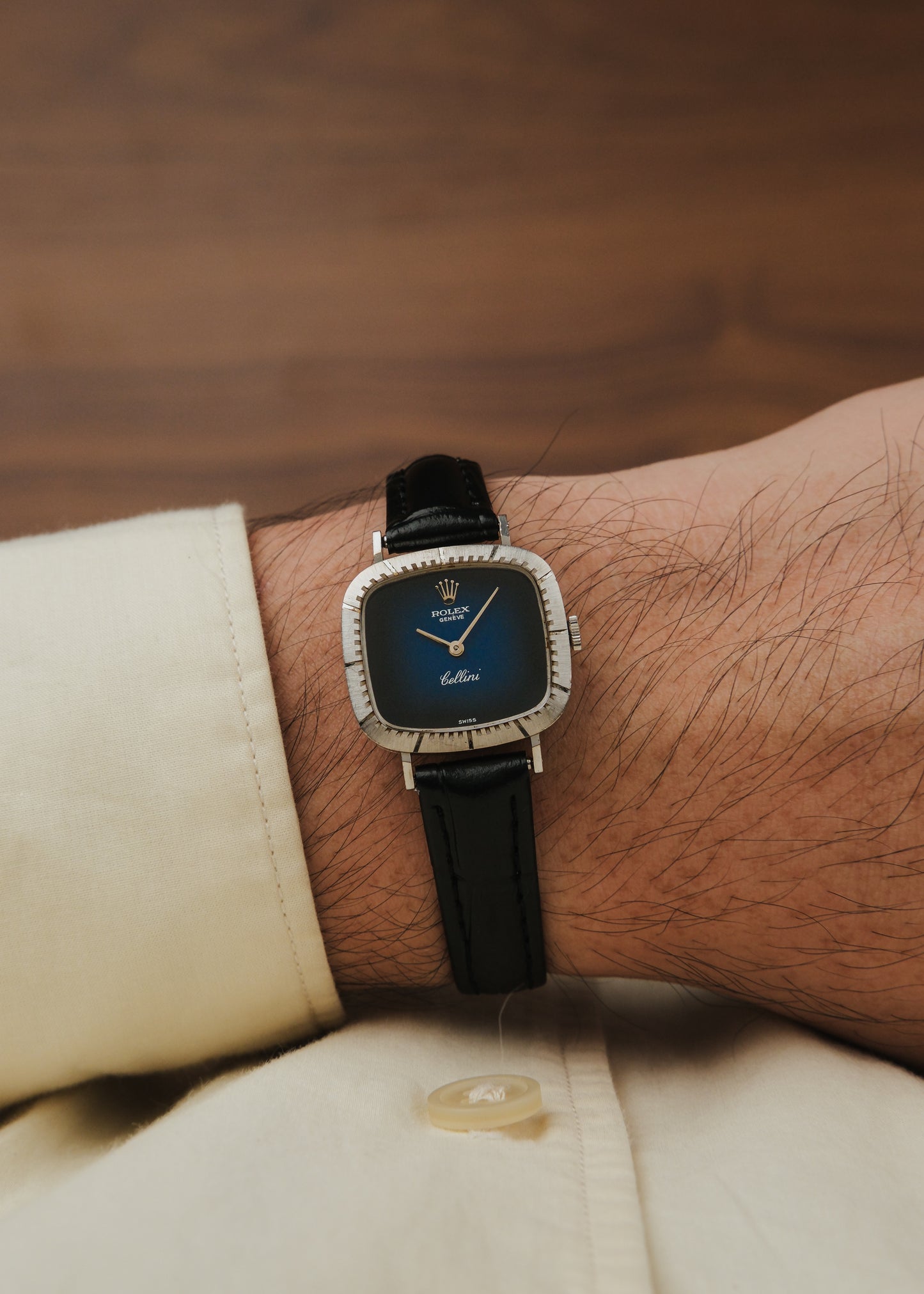 1976 Rolex Cellini "Blue Vignette"