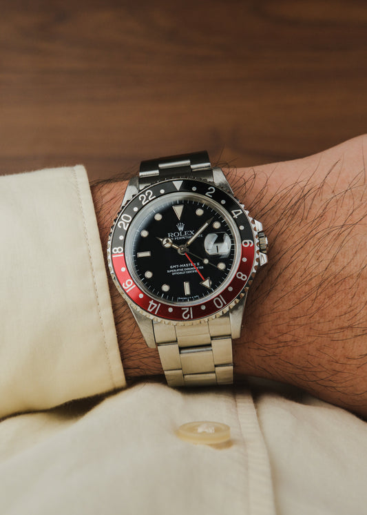 1988 Rolex GMT Master II "Coke" (Box & Papers)