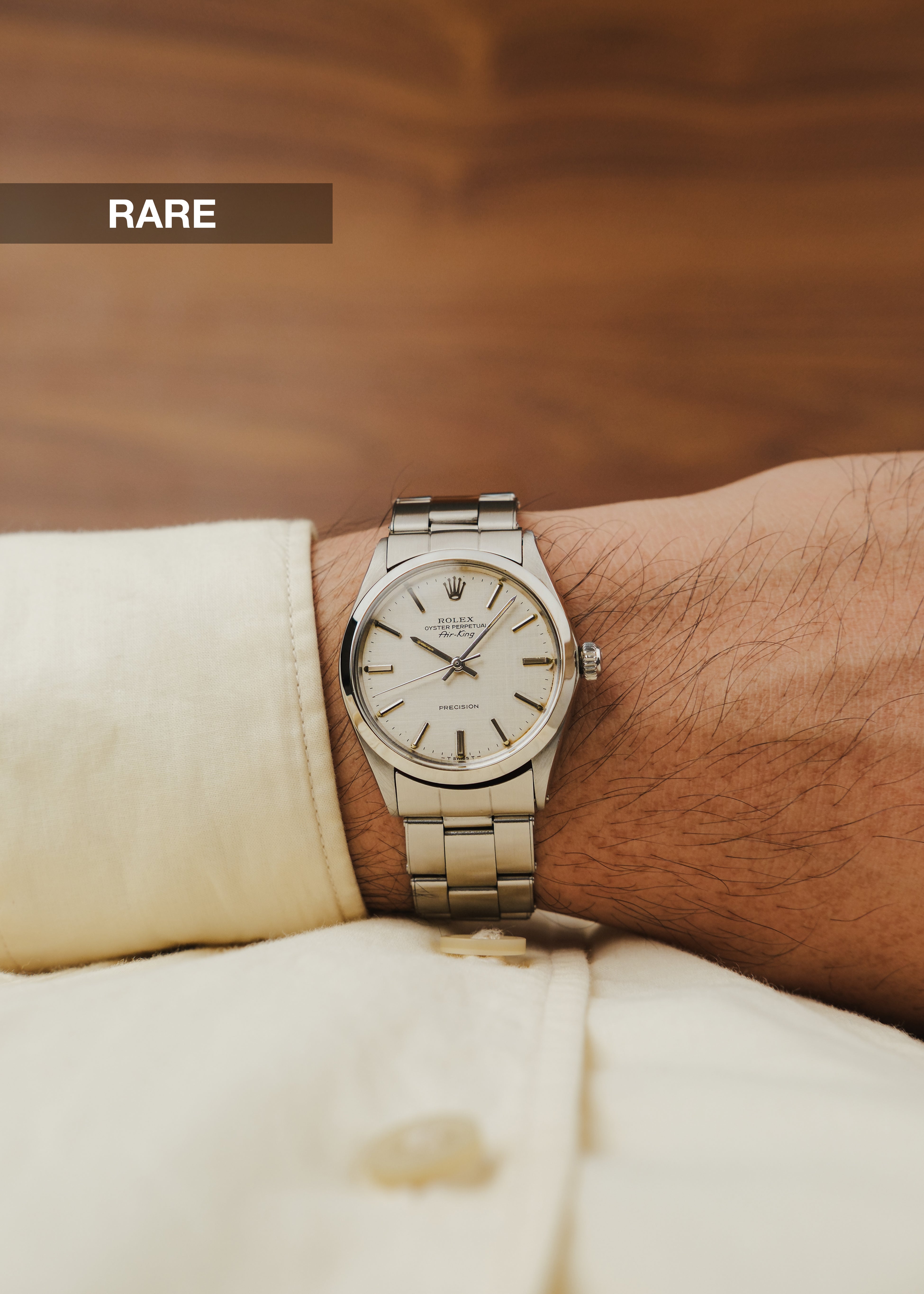1969 Rolex Air-King "Linen Dial"