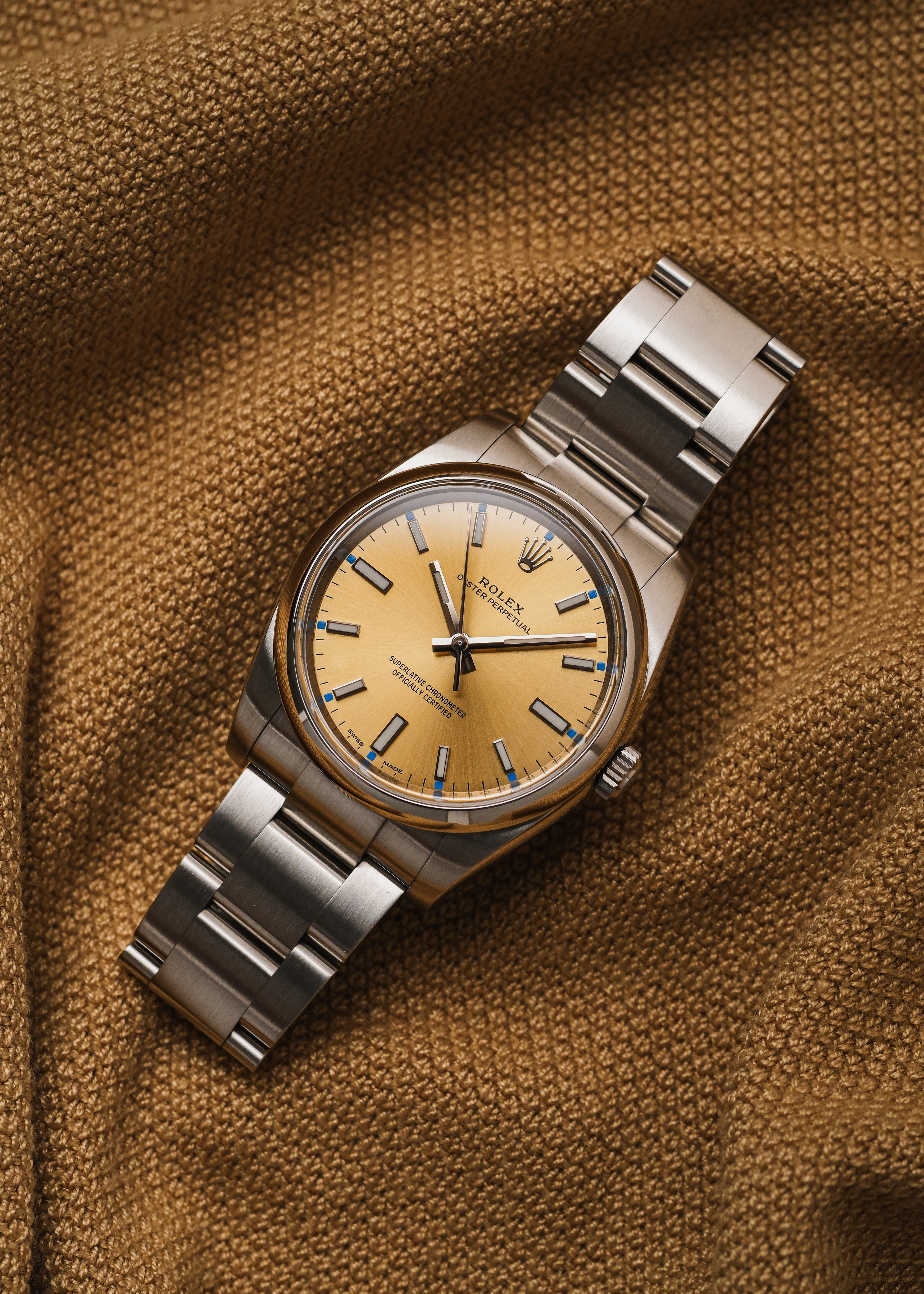 2018 Rolex Oyster Perpetual "White Grape"