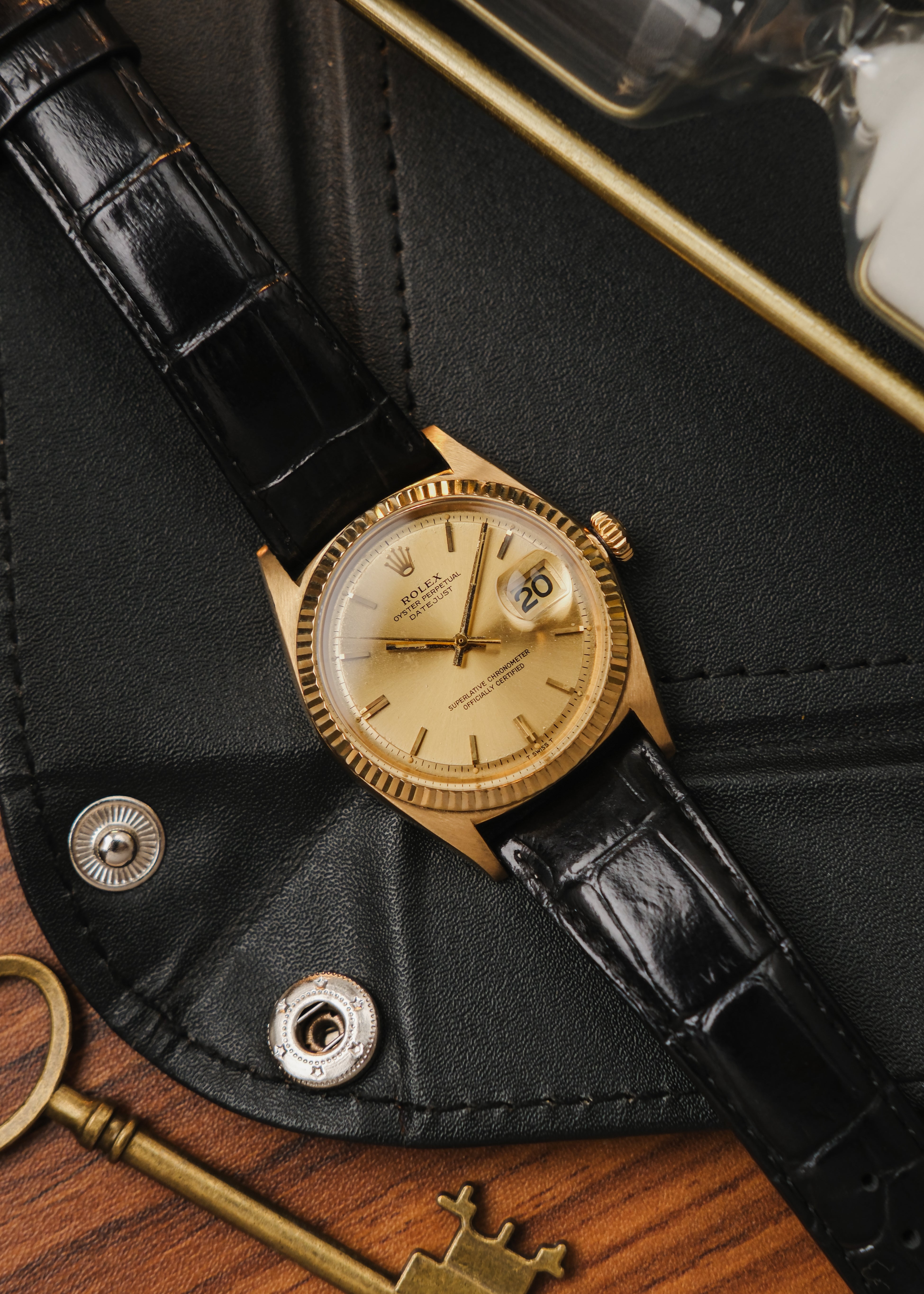 1968 Rolex Datejust 18K Gold
