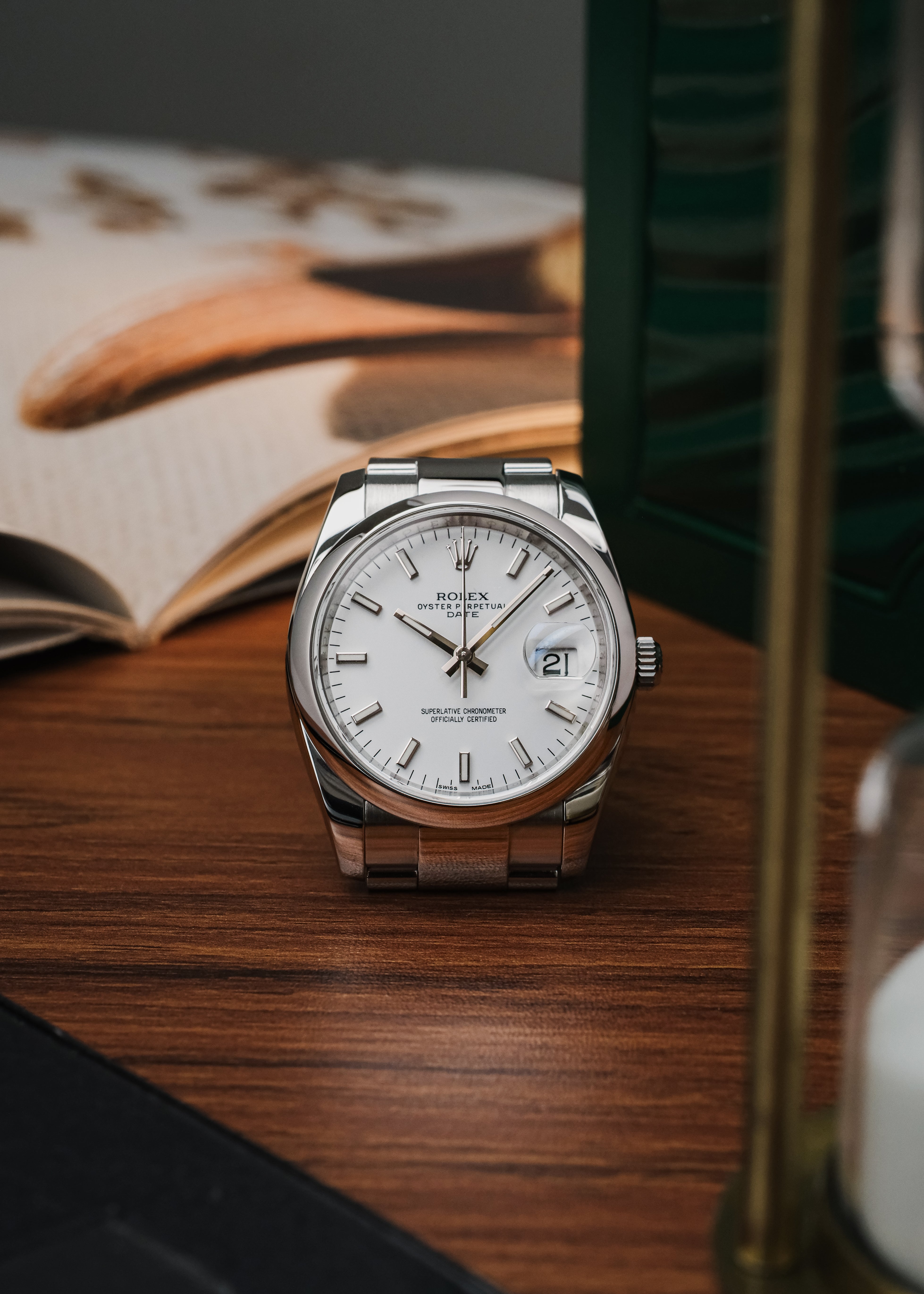 2018 Rolex Oyster Perpetual Date (Box & Papers)