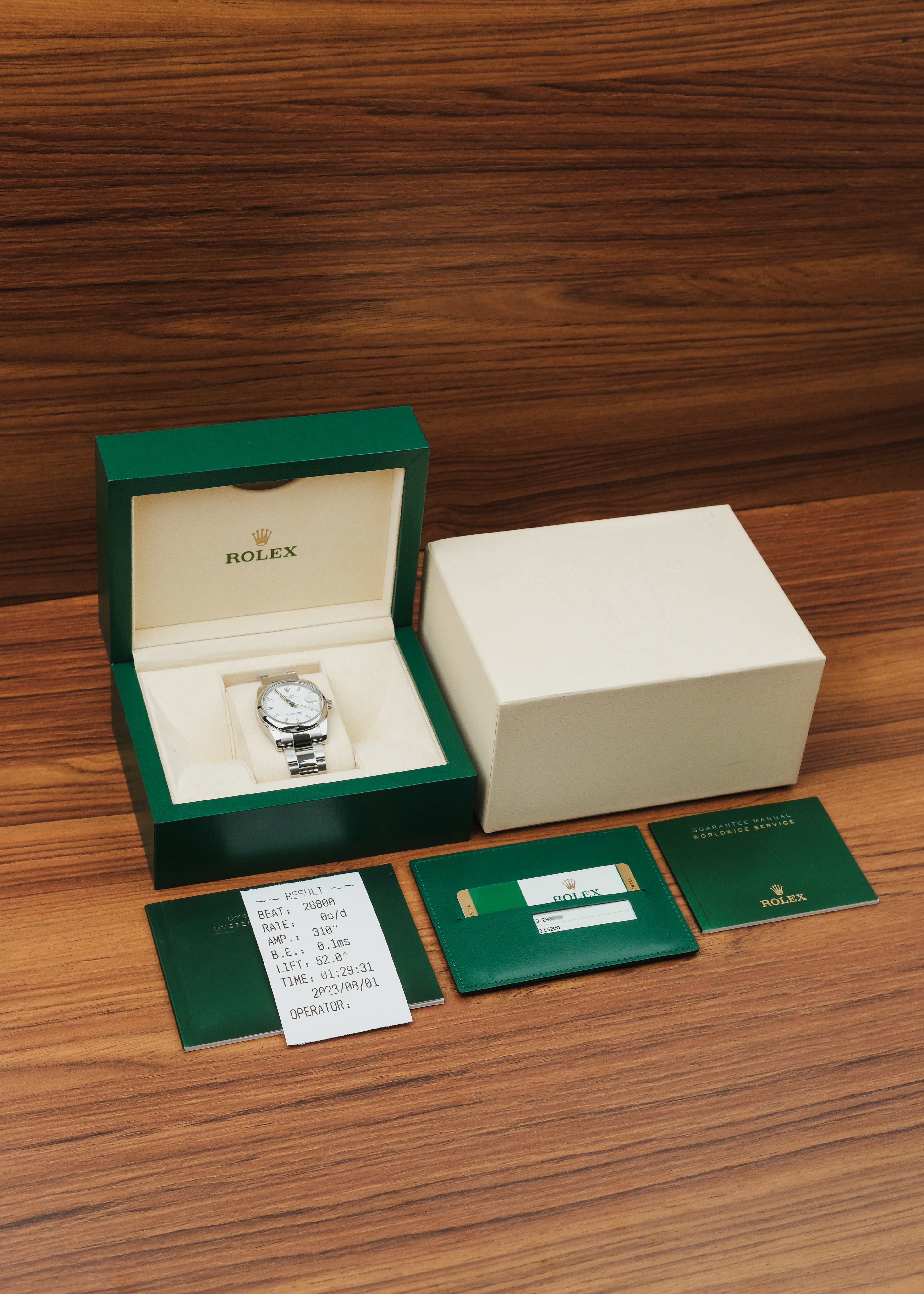 2018 Rolex Oyster Perpetual Date (Box & Papers)
