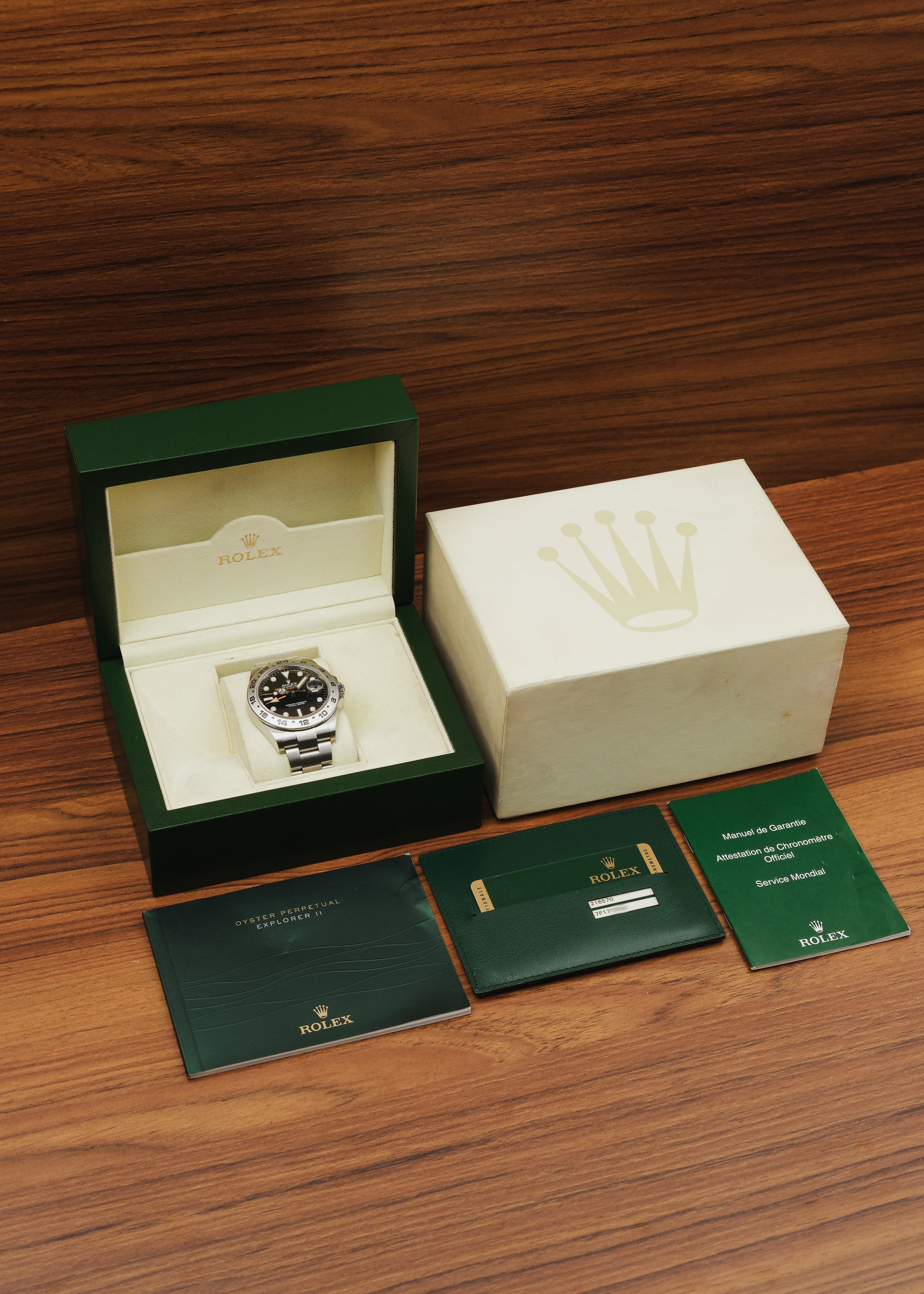 2014 Rolex Explorer II (Box & Papers)
