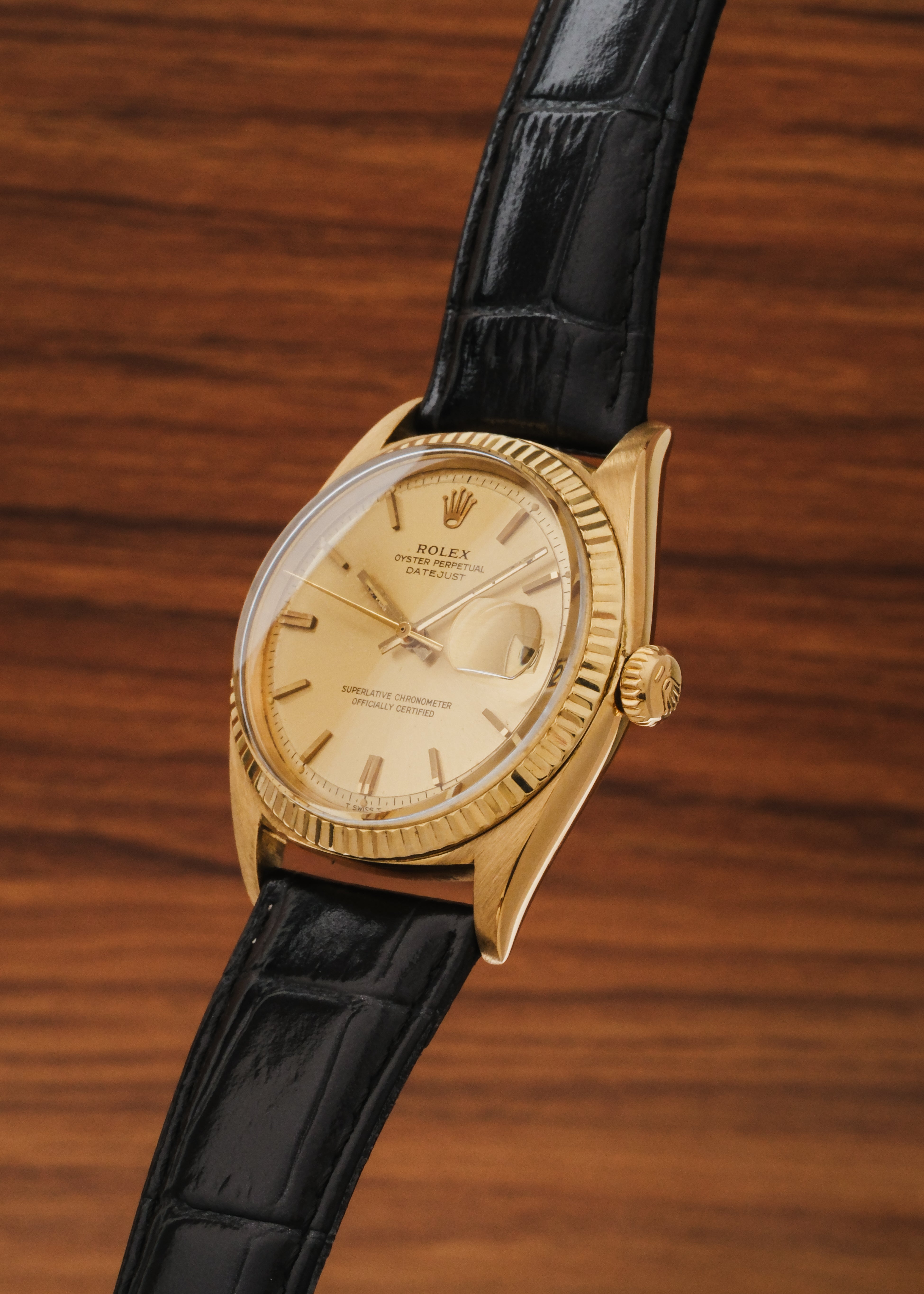 1968 Rolex Datejust 18K Gold