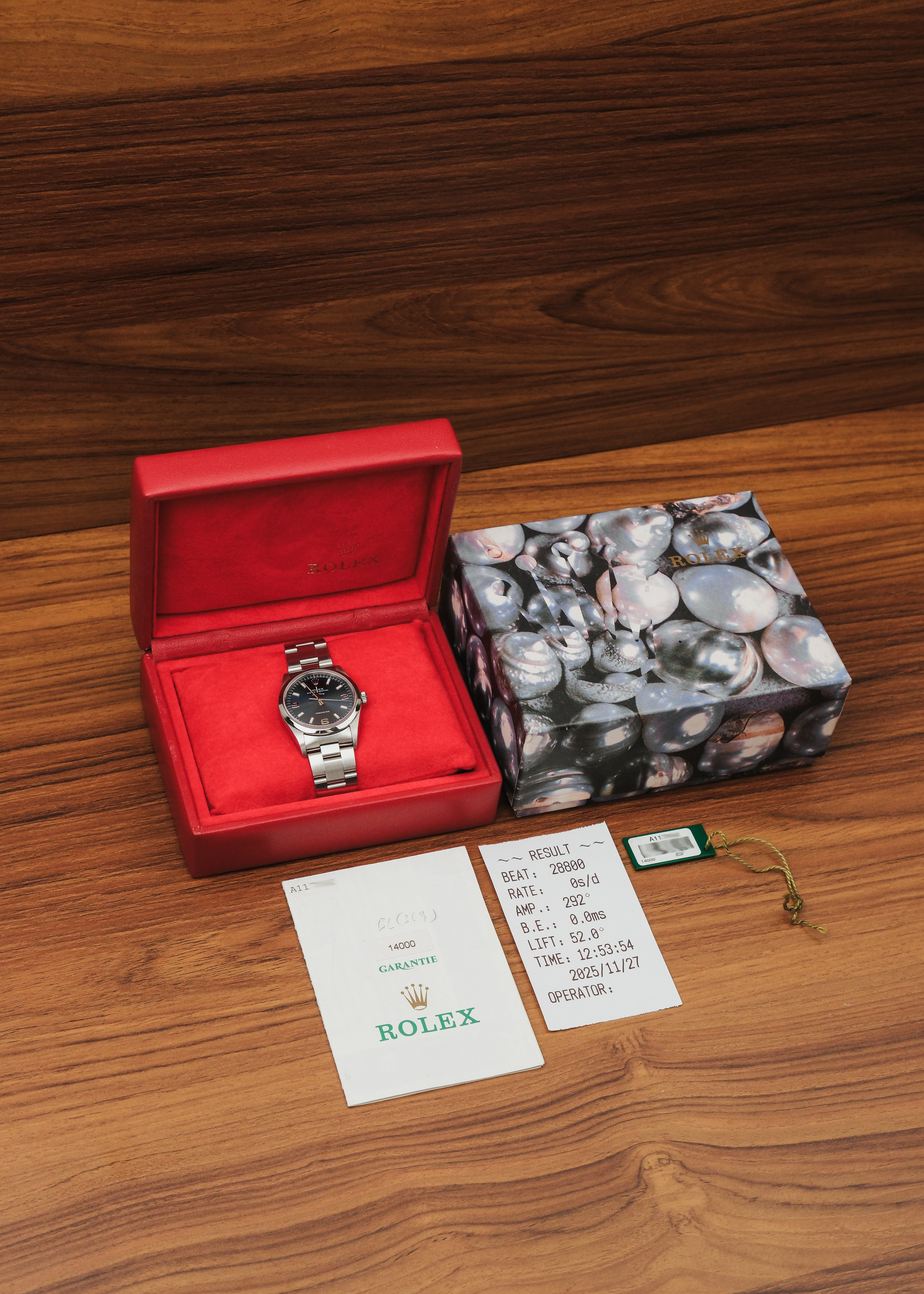 1999 Rolex Air-King (Box & Papers)