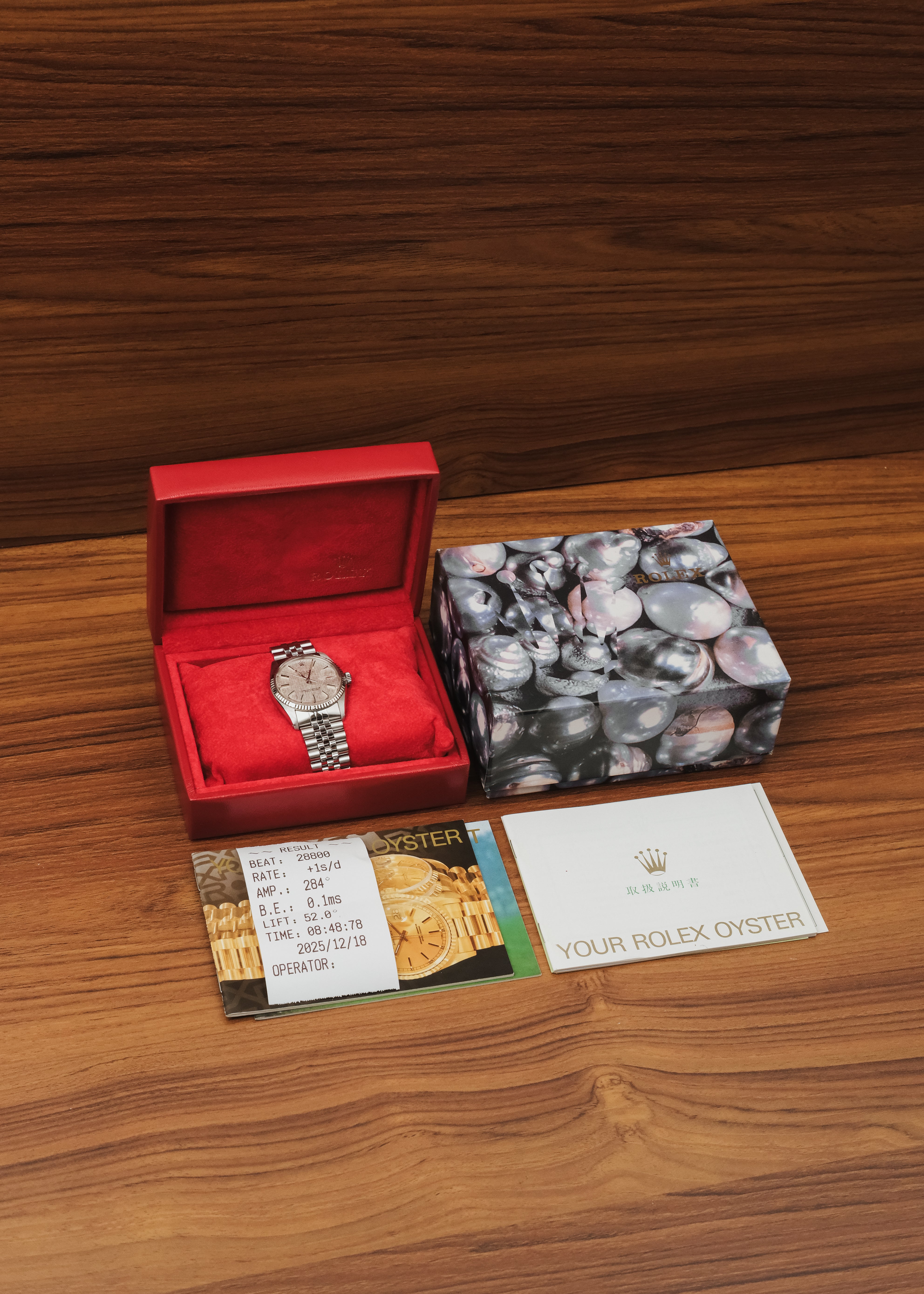 1979 Rolex Datejust "Linen Dial" (Box)