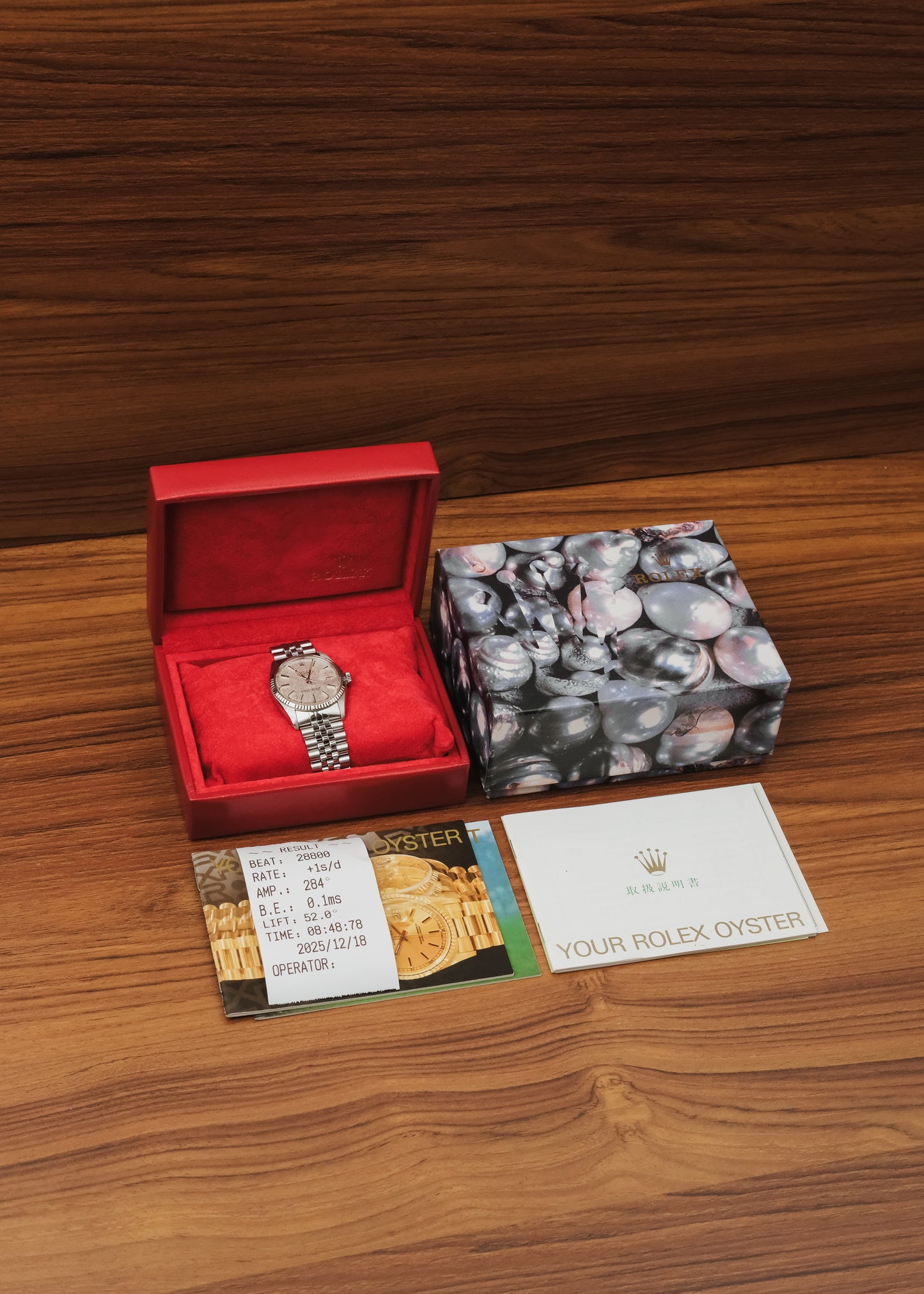 1979 Rolex Datejust "Linen Dial" (Box)