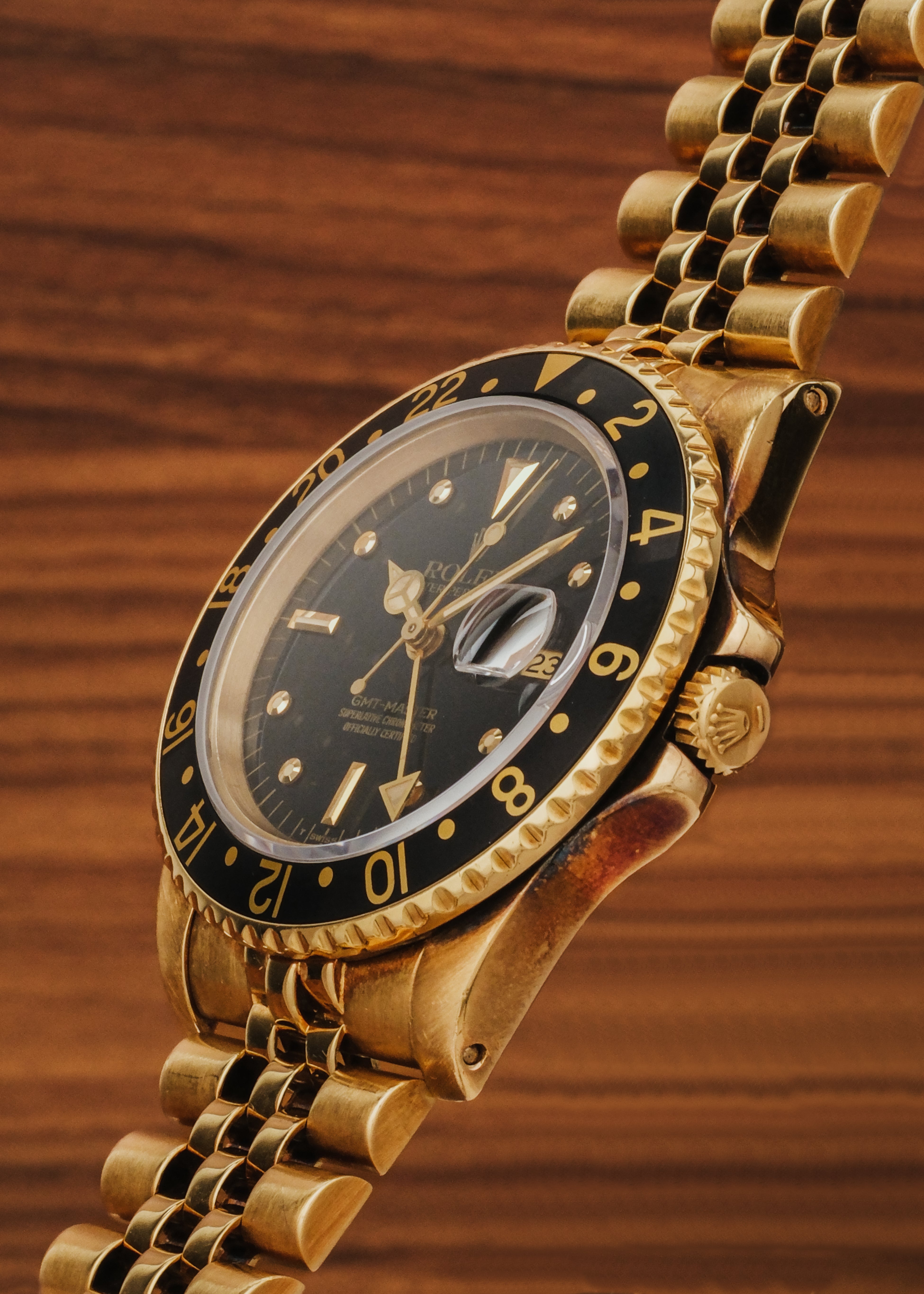 1981 Rolex GMT-Master 18K Gold (Box)