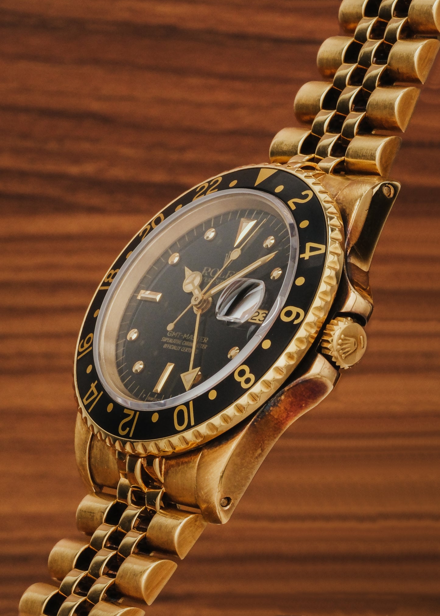 1981 Rolex GMT-Master 18K Gold (Box)