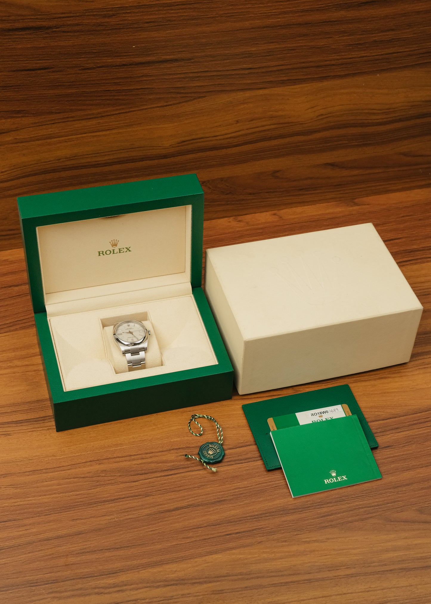 2018 Rolex Oyster Perpetual (Box & Papers)