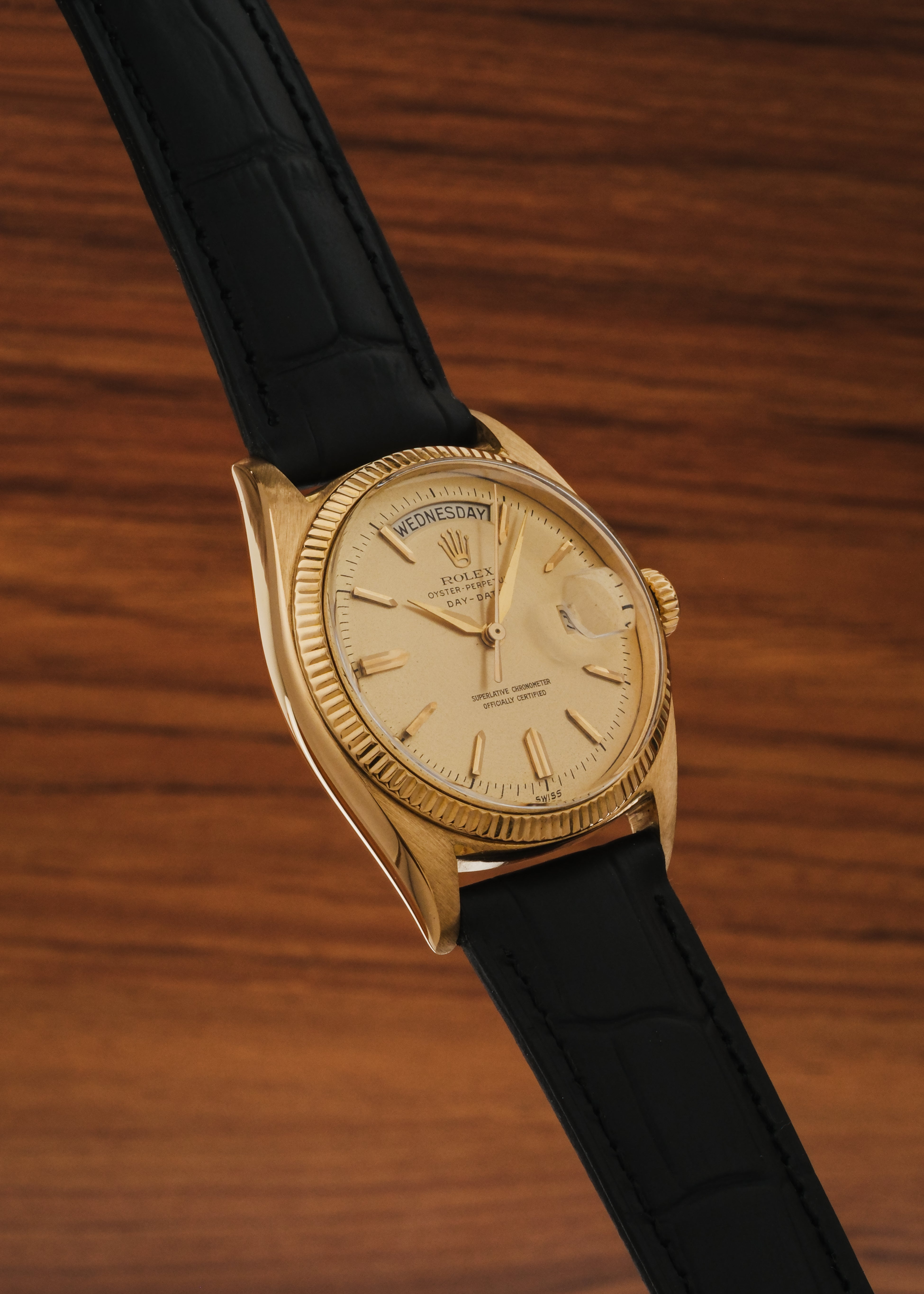1961 Rolex Day-Date 18K Gold "Double Dash Dial"