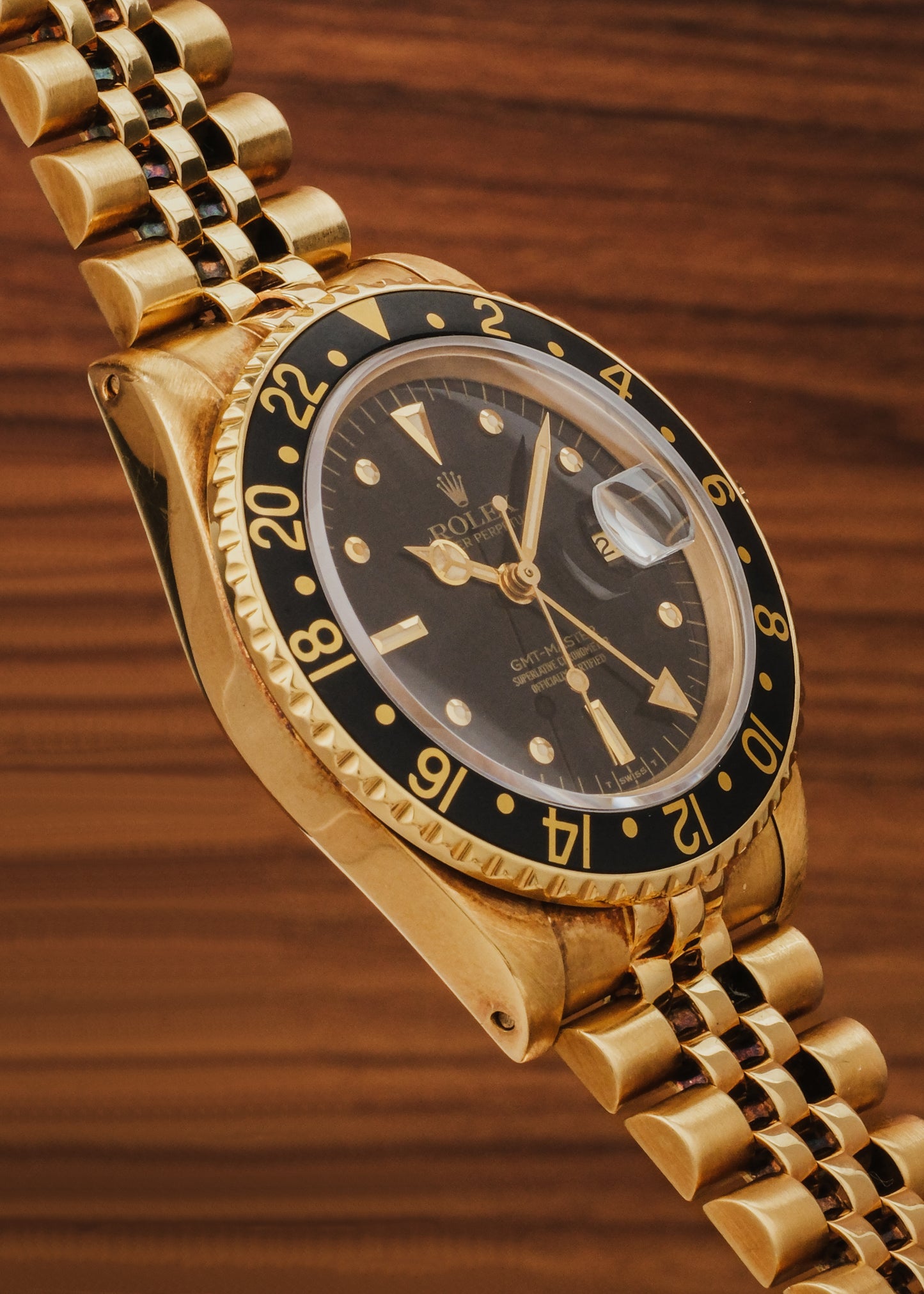 1981 Rolex GMT-Master 18K Gold (Box)