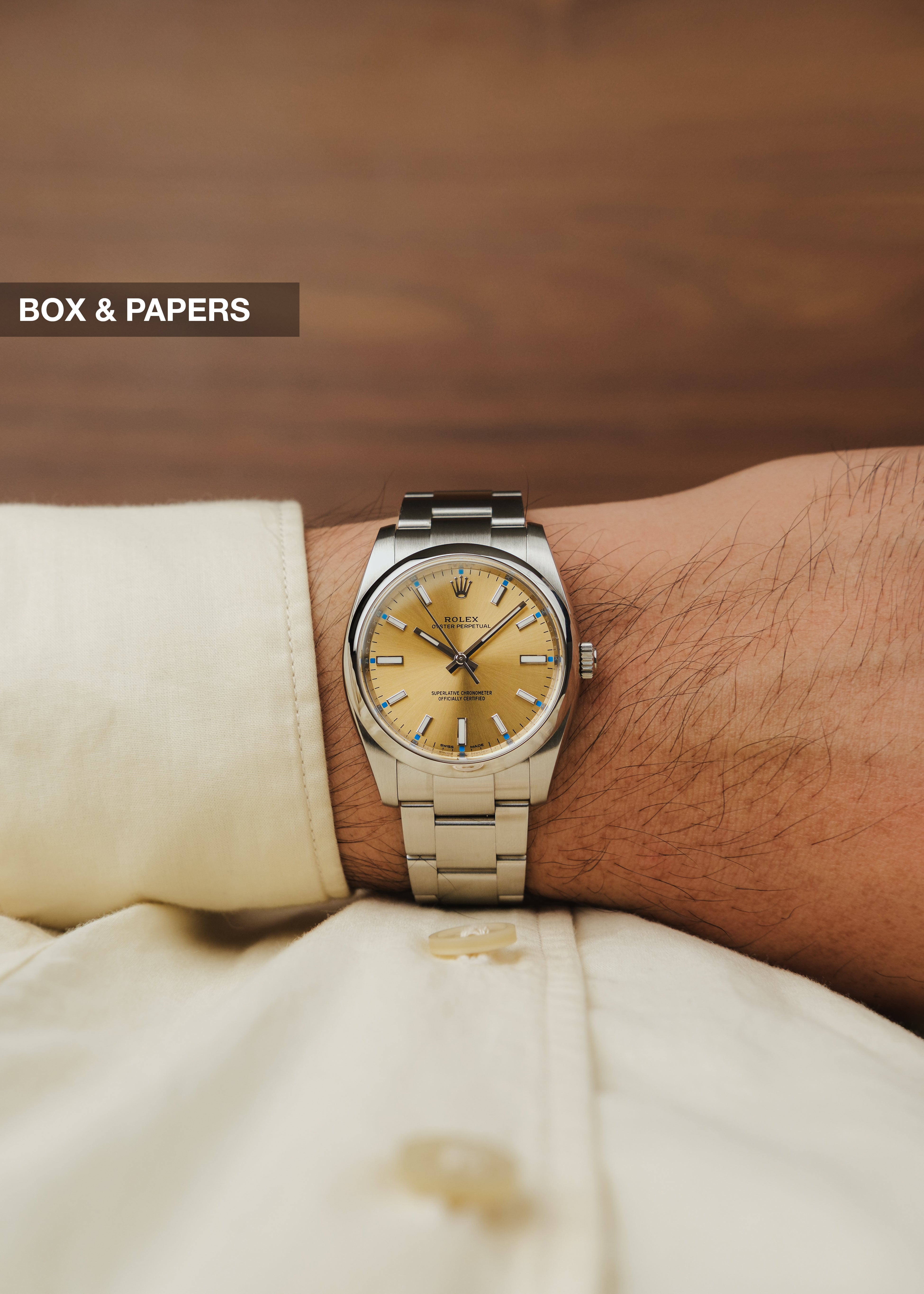 2018 Rolex Oyster Perpetual "White Grape"