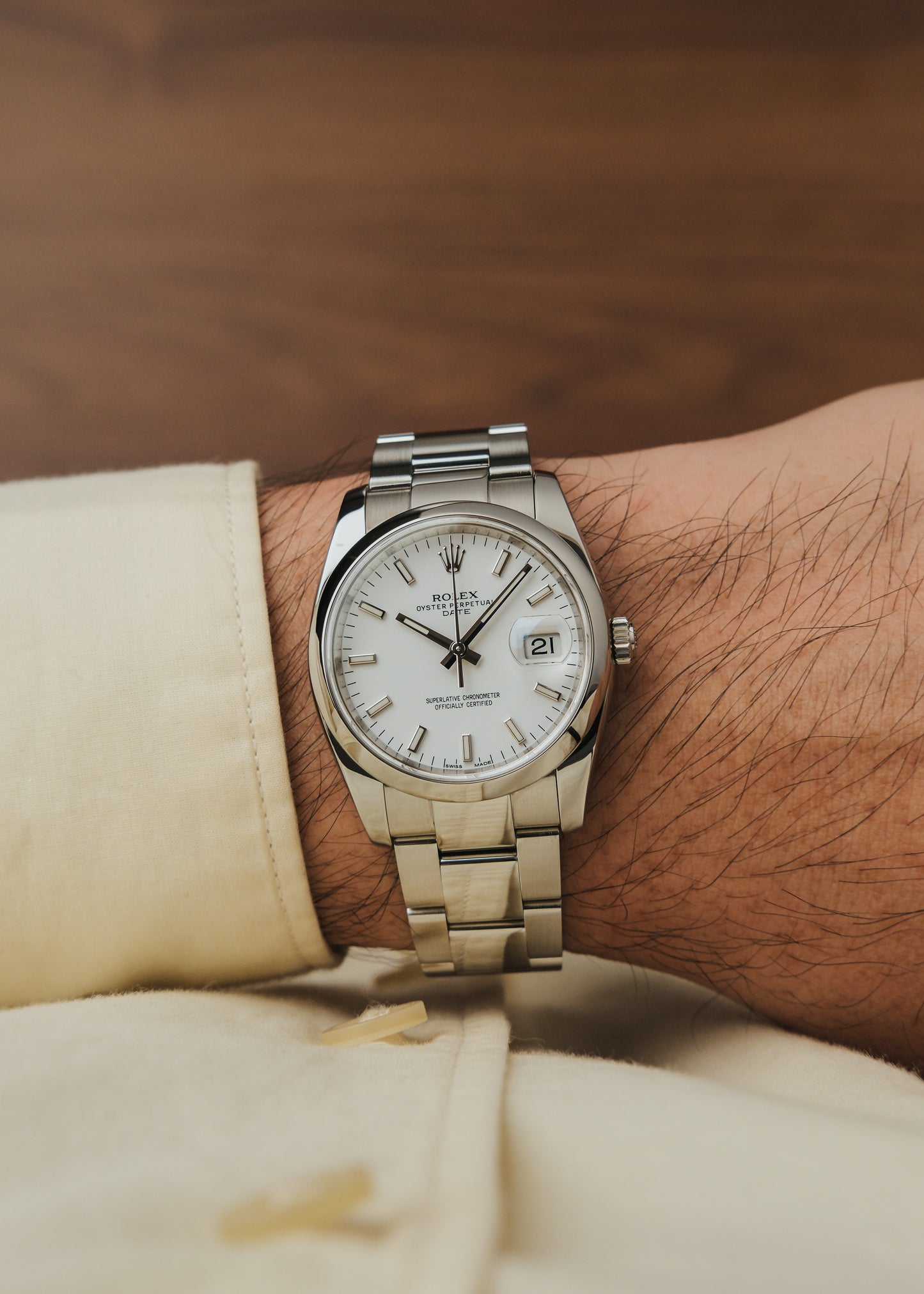 2018 Rolex Oyster Perpetual Date (Box & Papers)