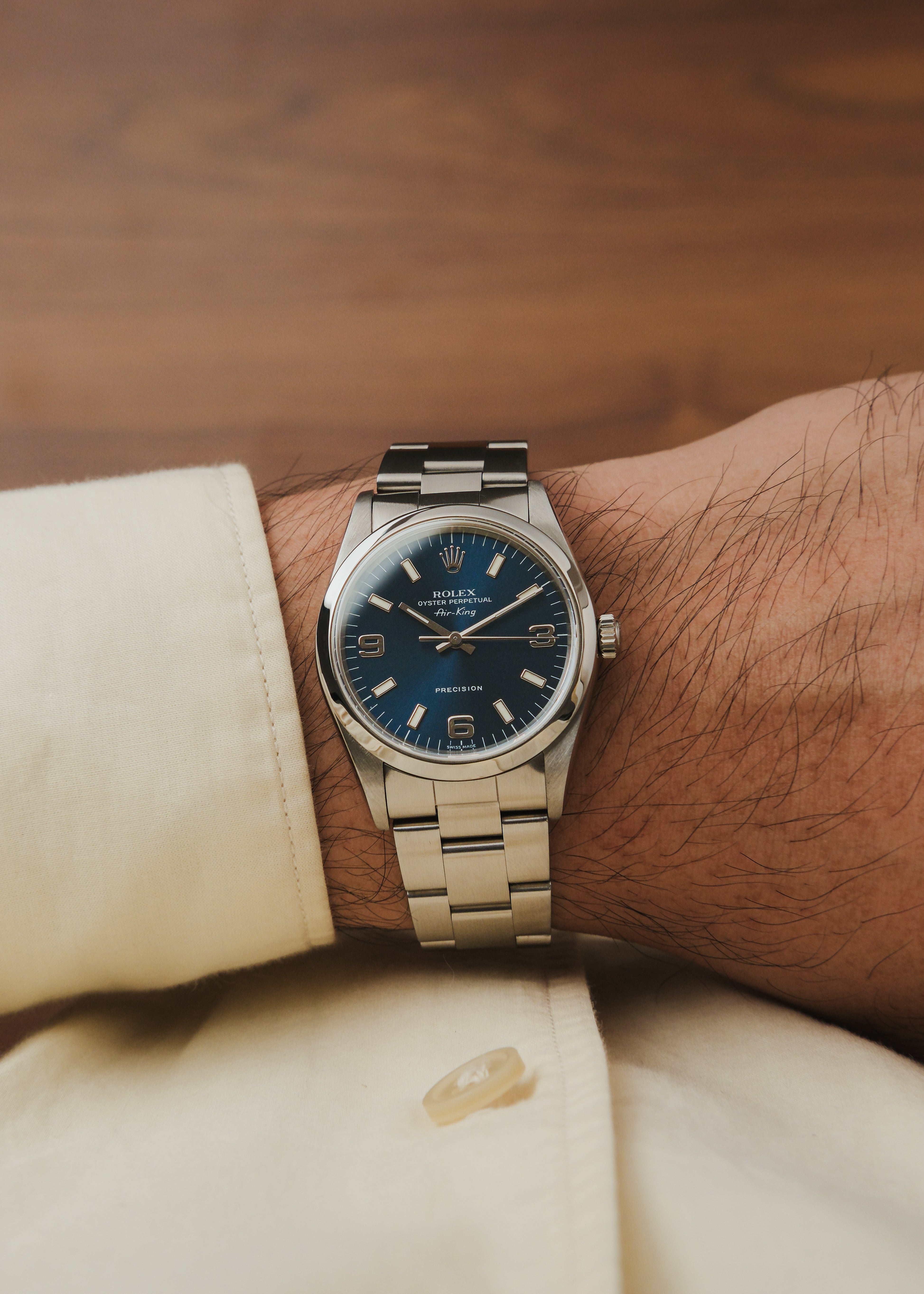 1999 Rolex Air-King (Box & Papers)