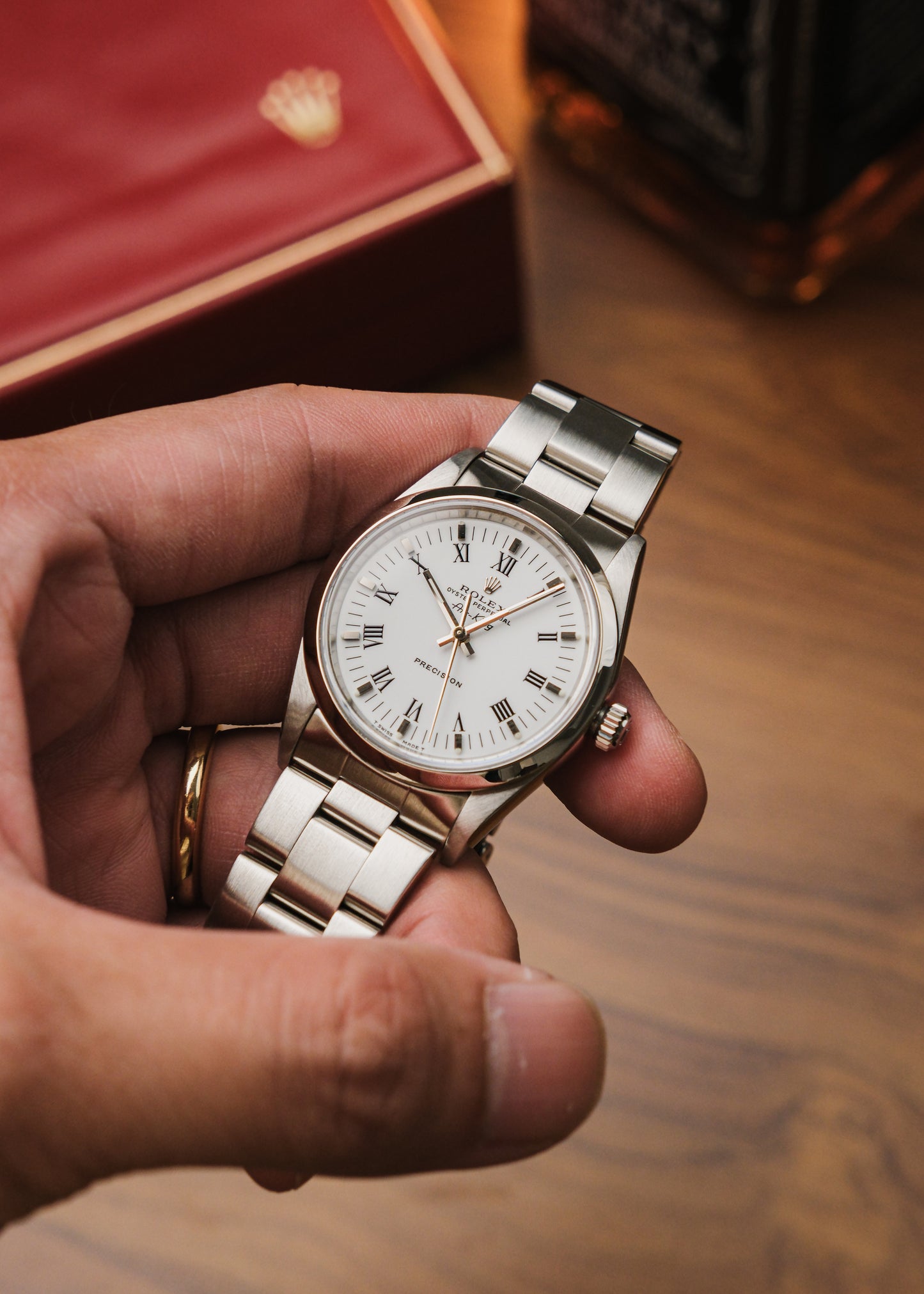 1995 Rolex Air-King (Box & Papers)