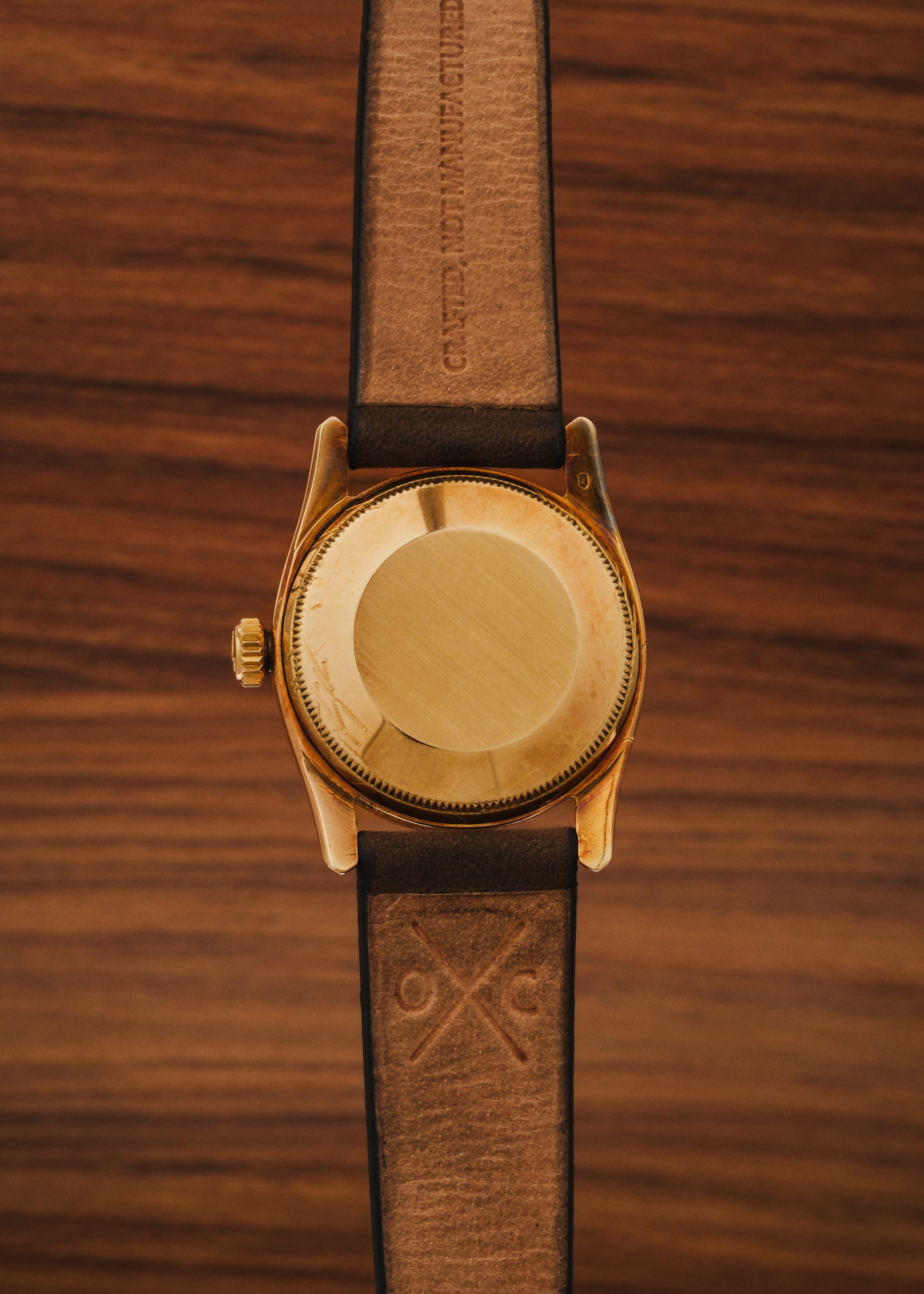 1952 Rolex Oyster Perpetual 18K Gold "Bombay"