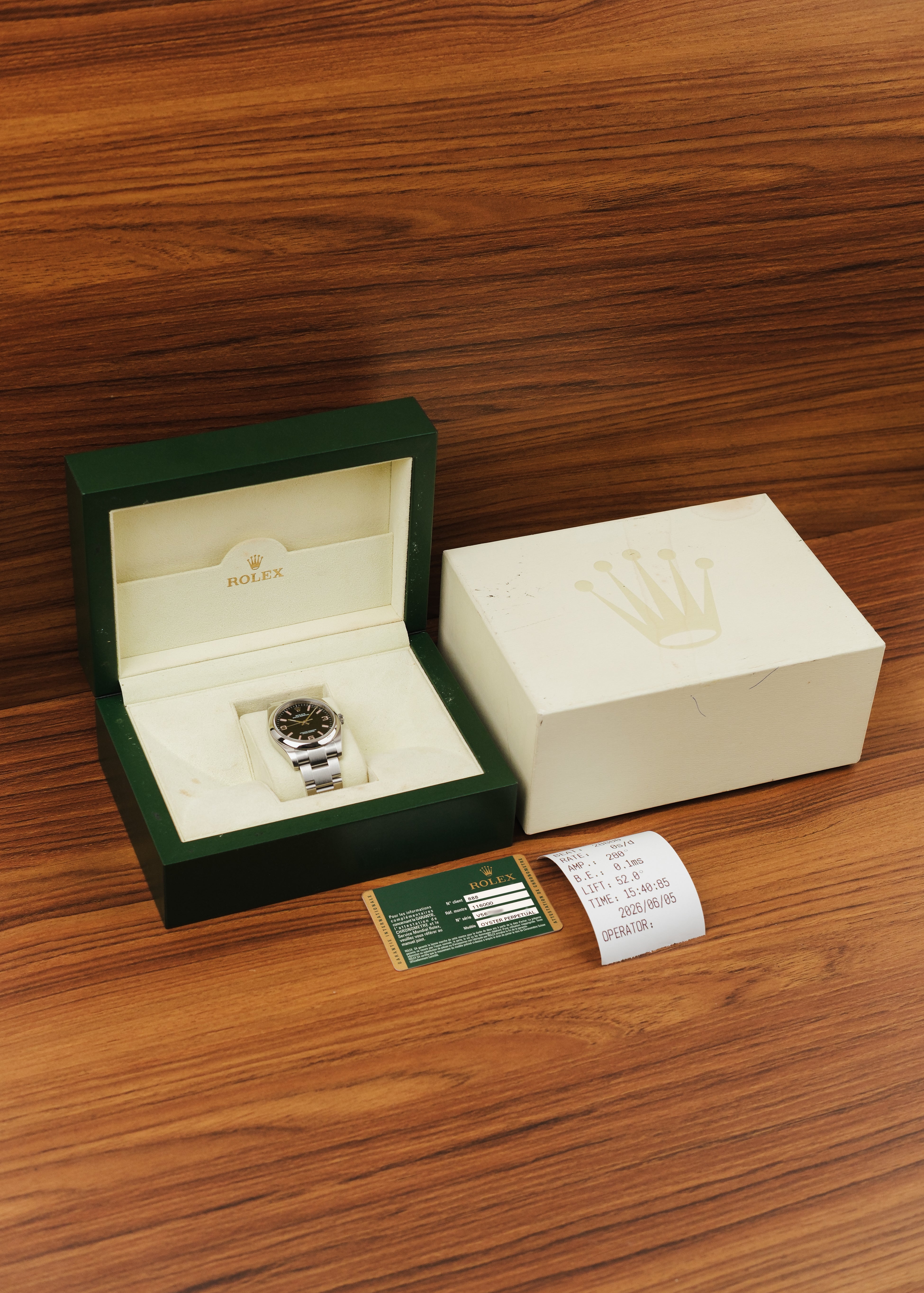 2010 Rolex Oyster Perpetual "Pink Explorer"