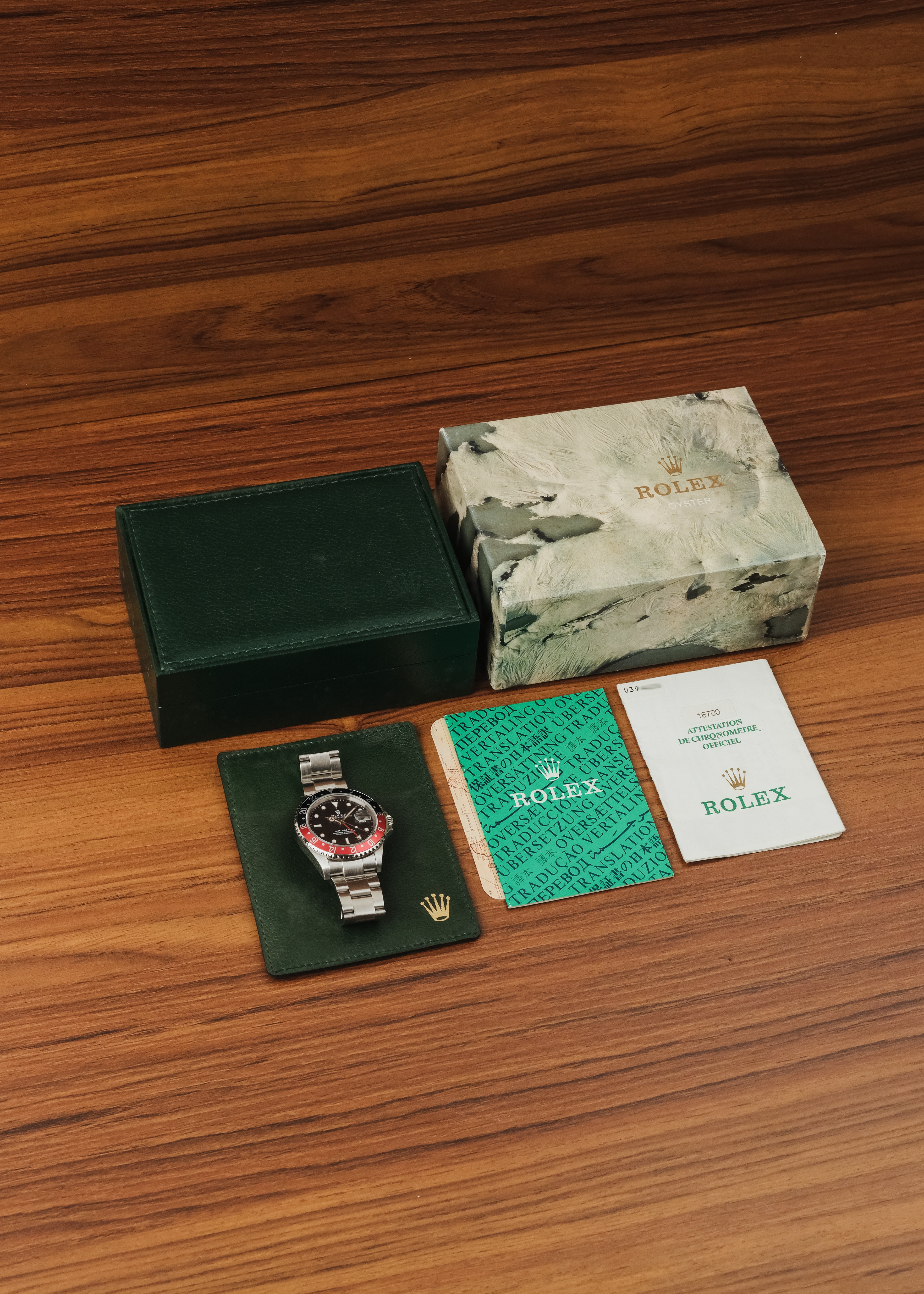 1997 Rolex GMT Master "Pepsi" (Box & Papers)