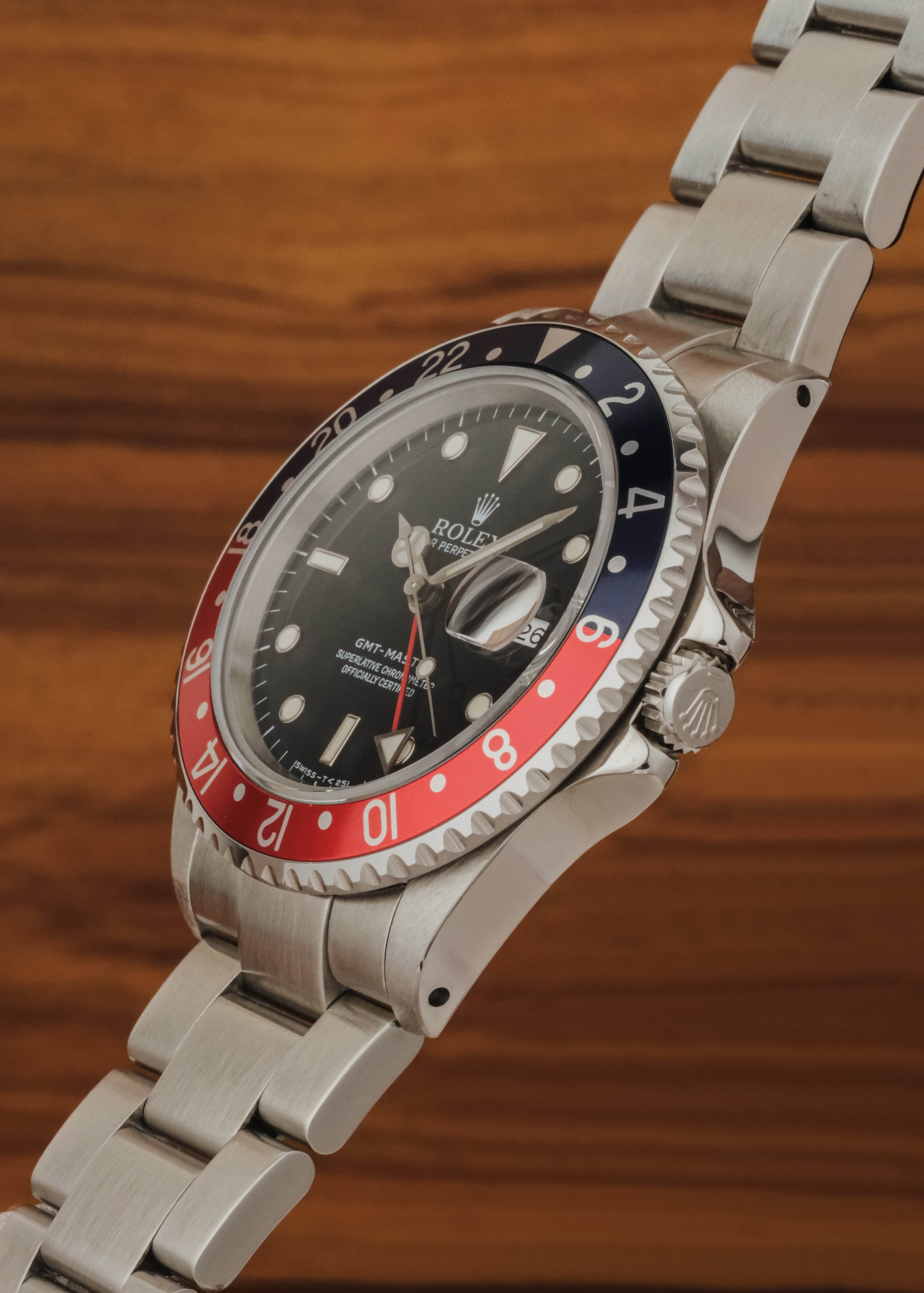 1997 Rolex GMT Master "Pepsi" (Box & Papers)