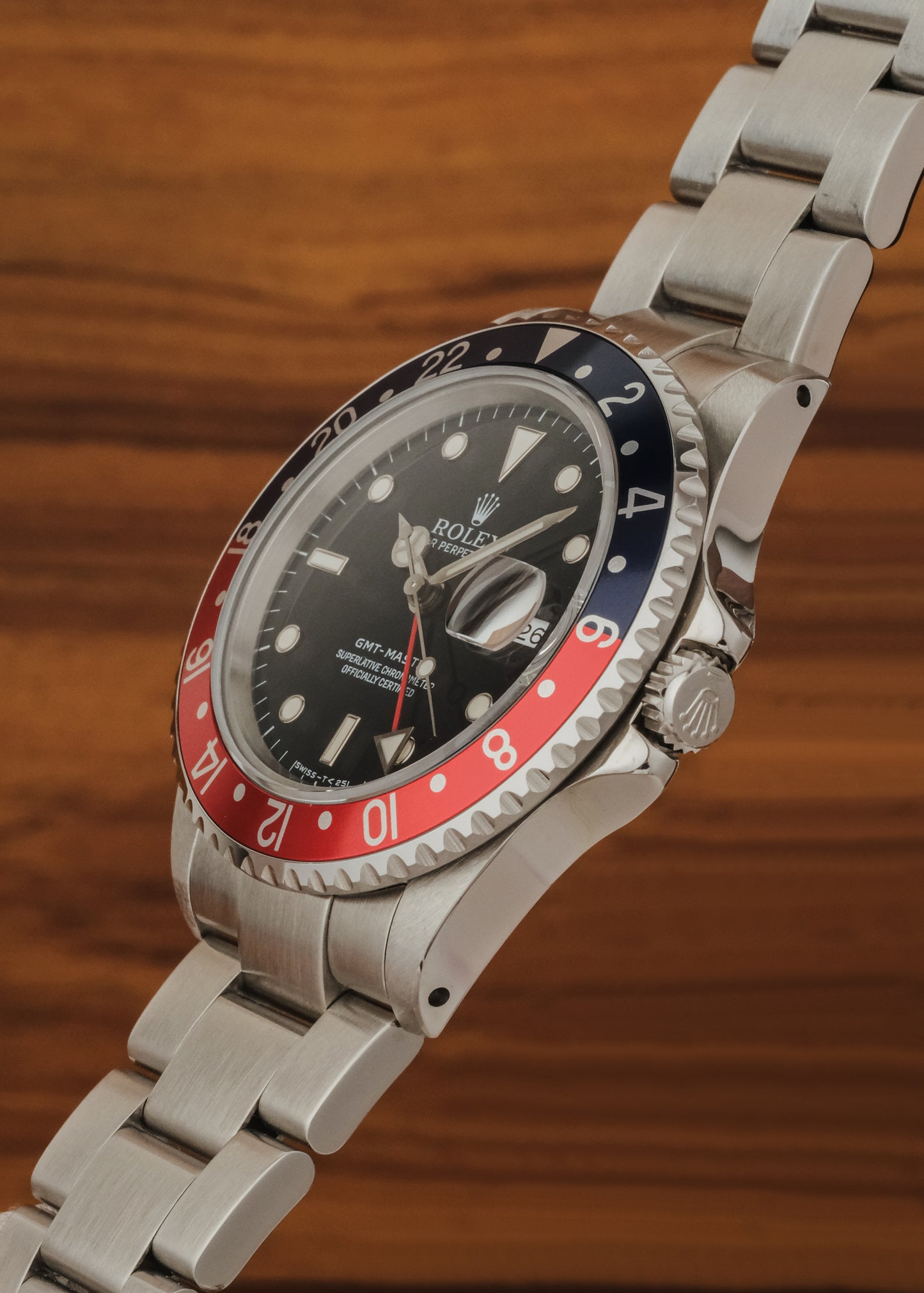 1997 Rolex GMT Master "Pepsi" (Box & Papers)