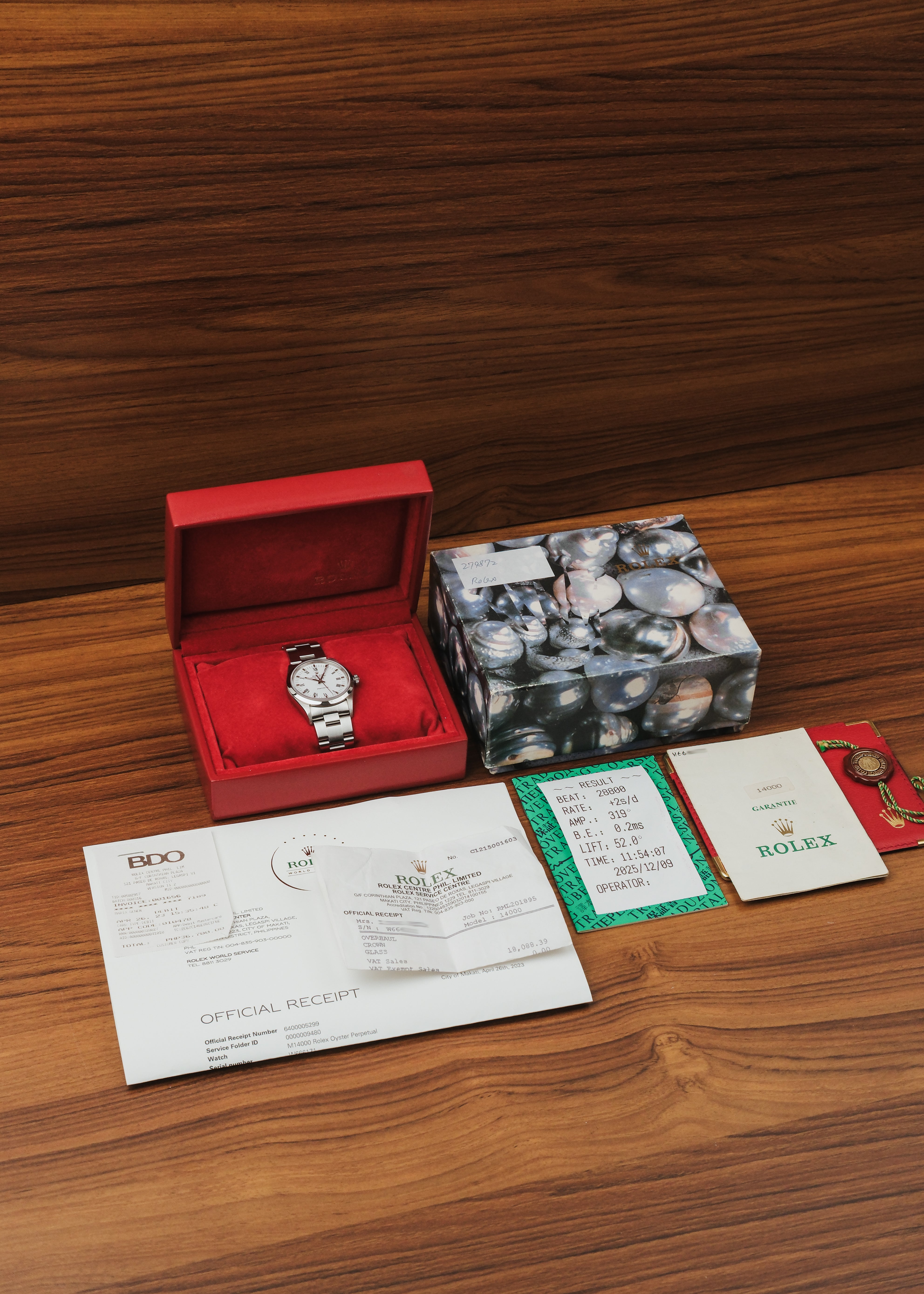 1995 Rolex Air-King (Box & Papers)