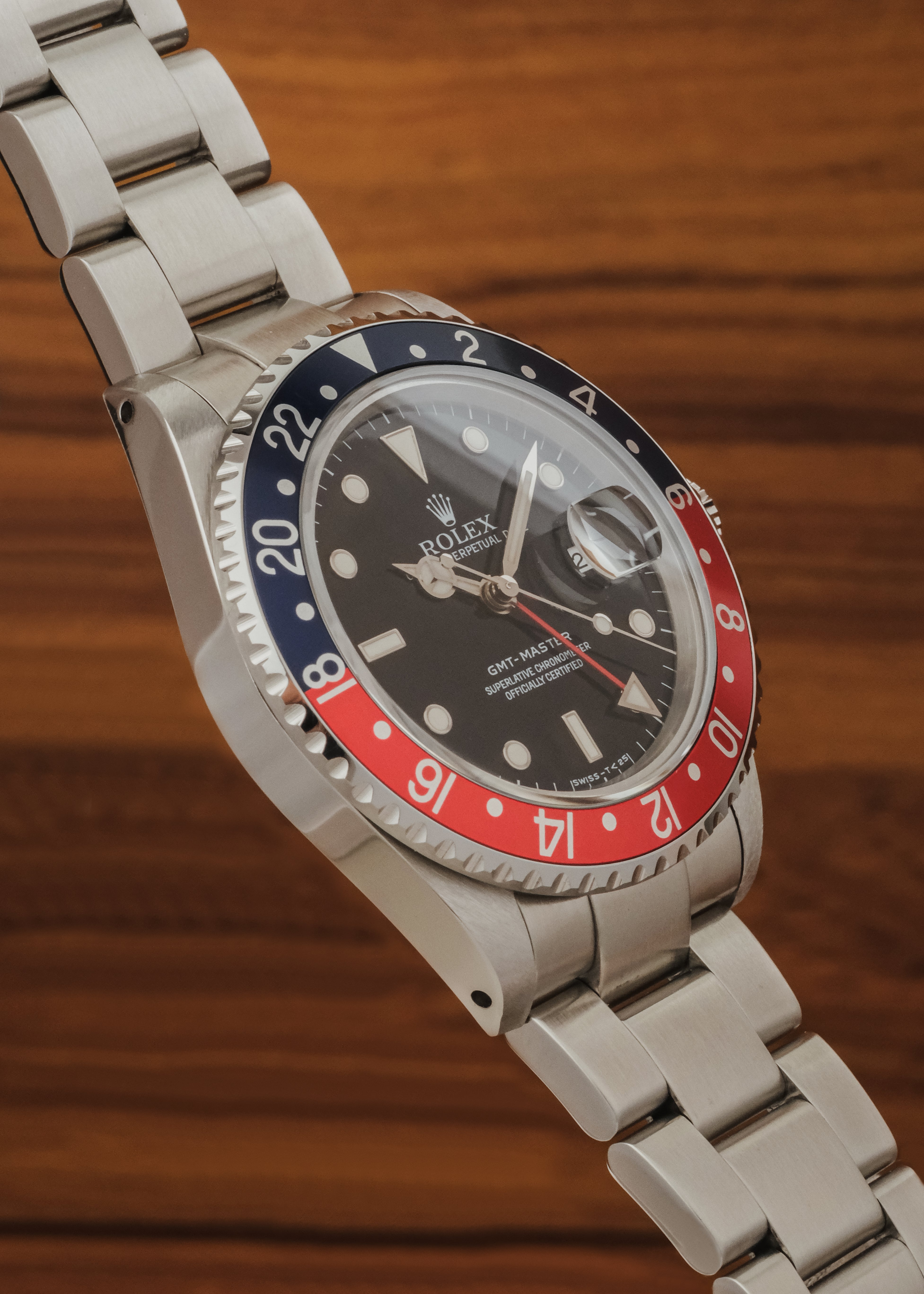 1997 Rolex GMT Master "Pepsi" (Box & Papers)