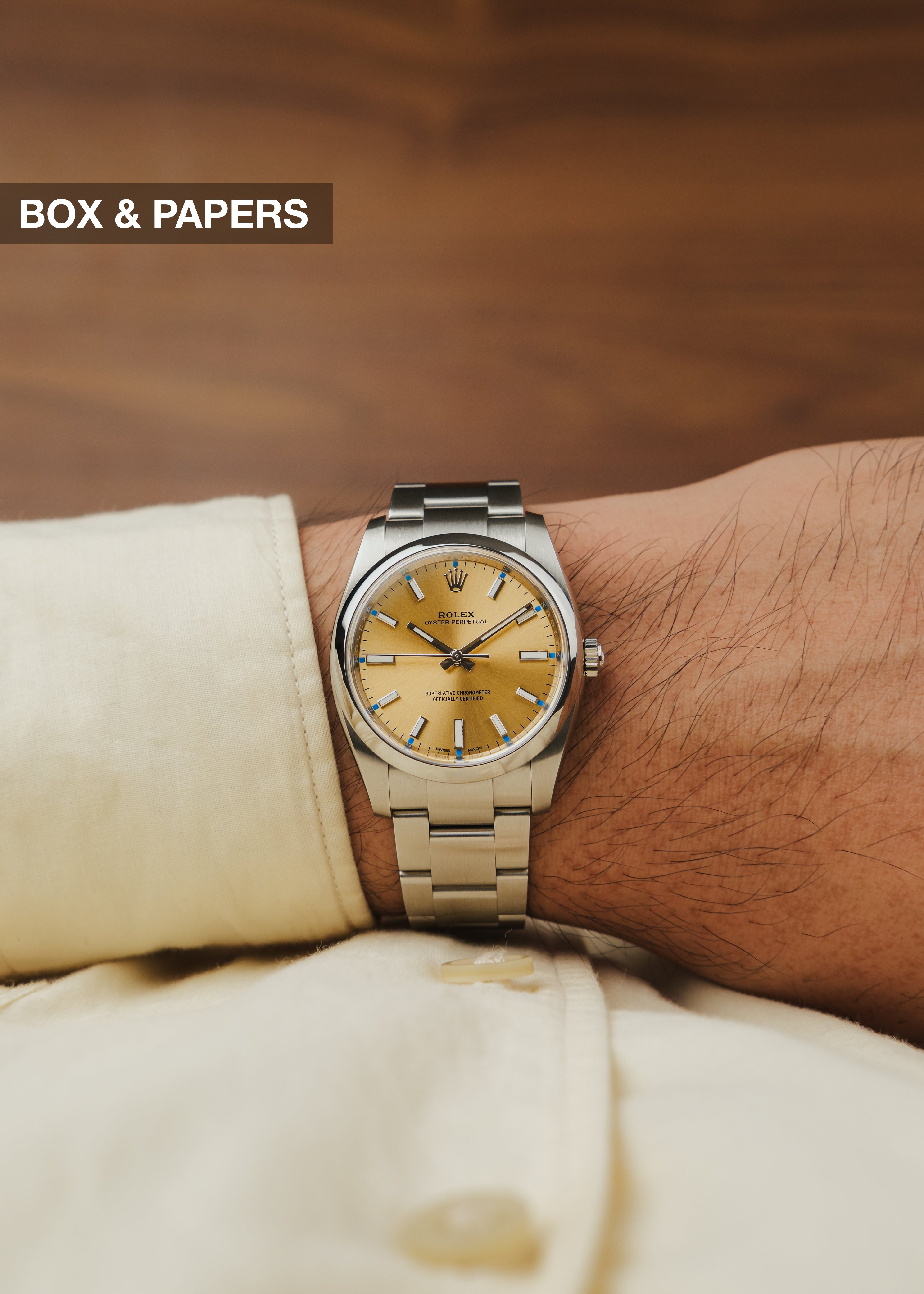 2020 Rolex Oyster Perpetual "White Grape"