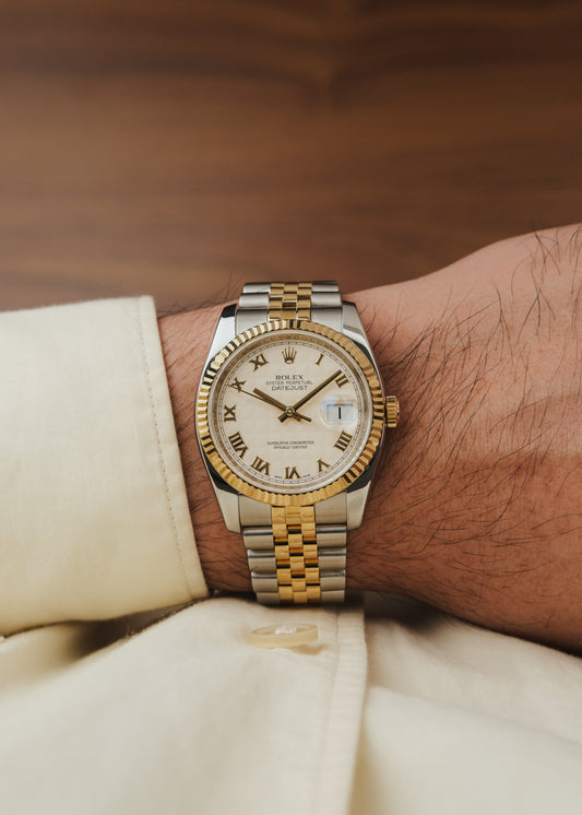 2014 Rolex Datejust "Pyramid Dial" (Box & Papers)