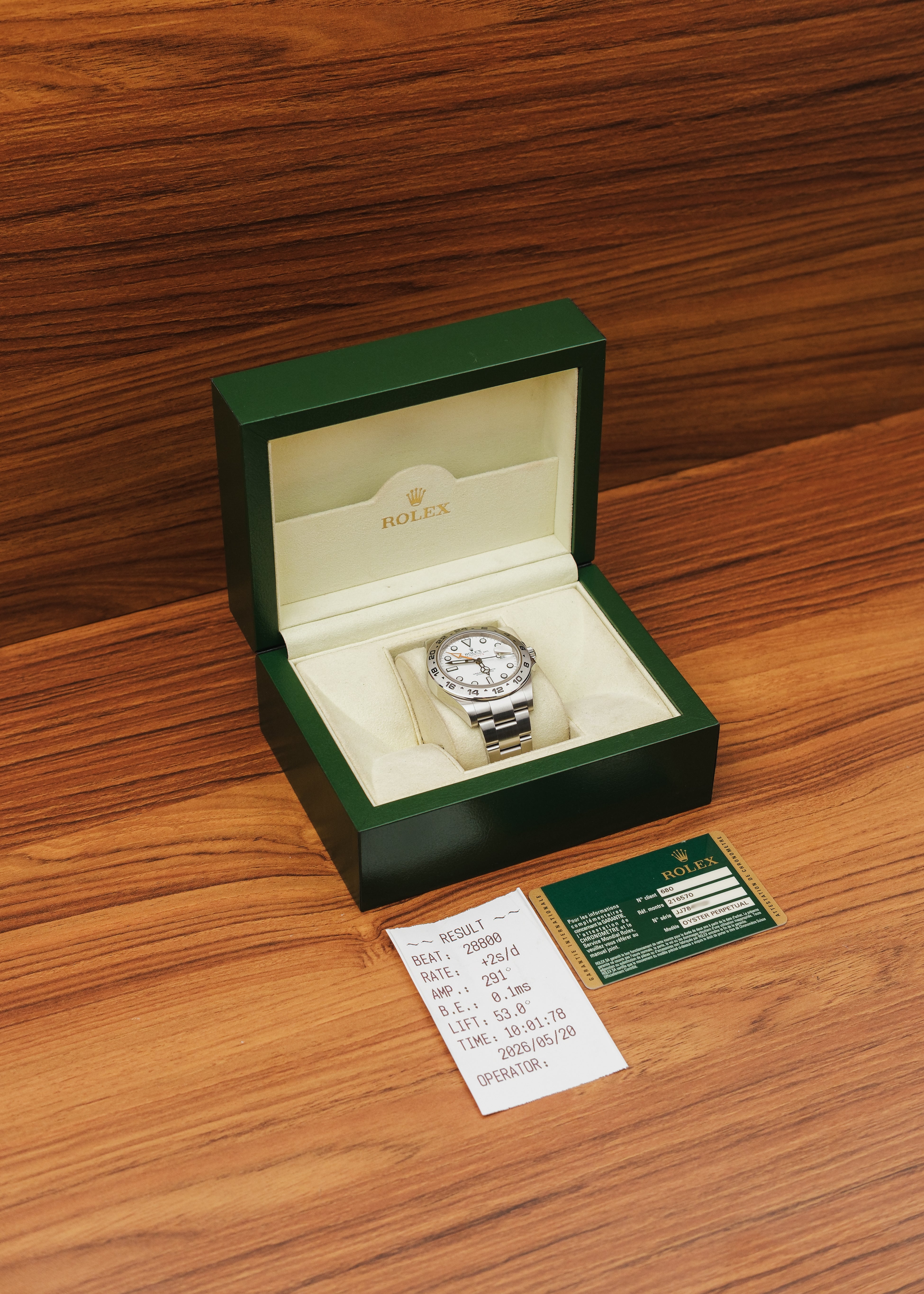 2014 Rolex Explorer II "Polar" *ON HOLD*