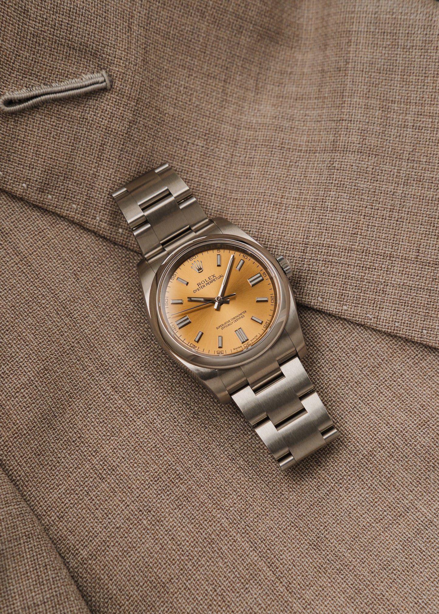 2018 Rolex Oyster Perpetual "White Grape"