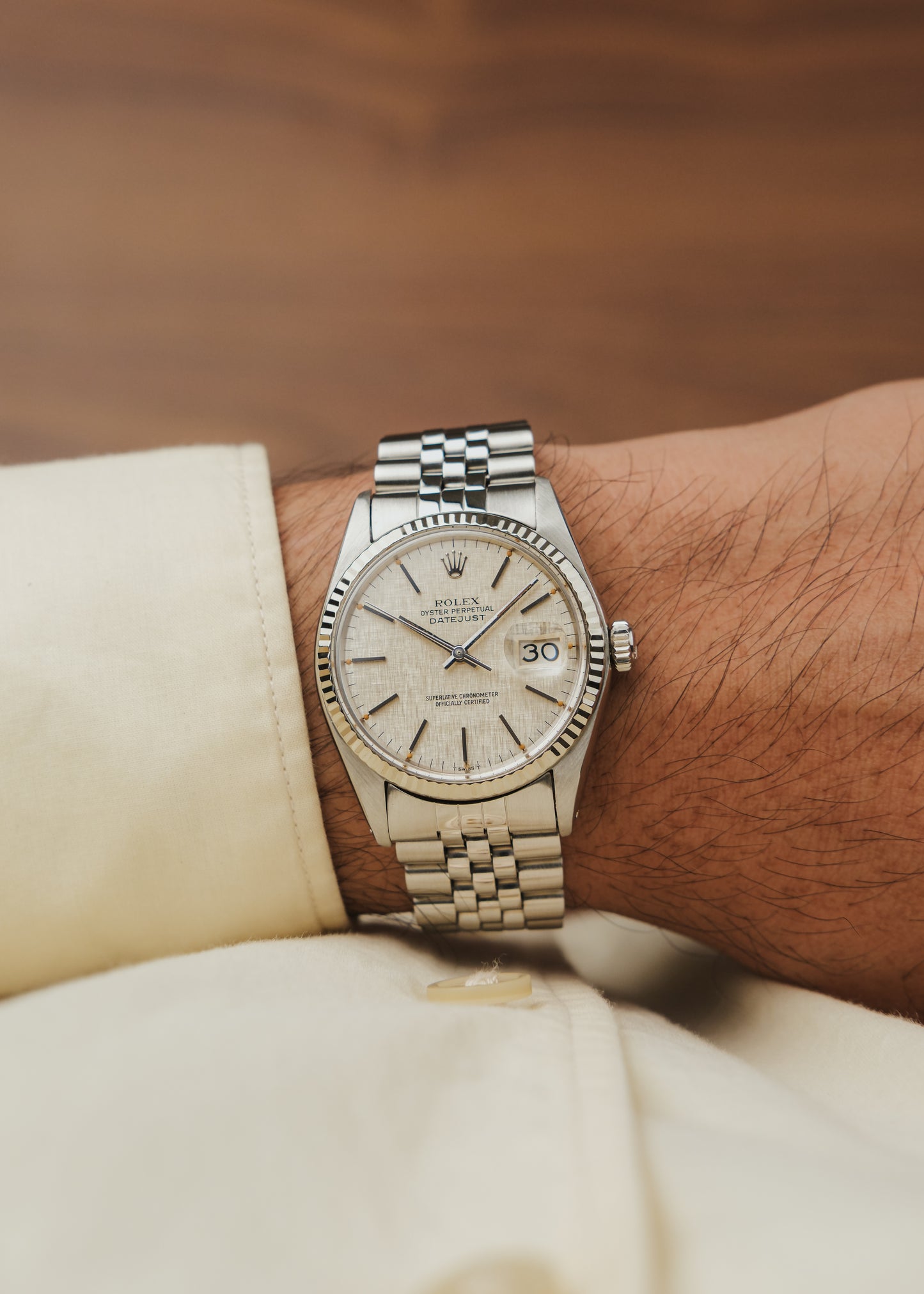 1978 Rolex Datejust "Linen Dial"