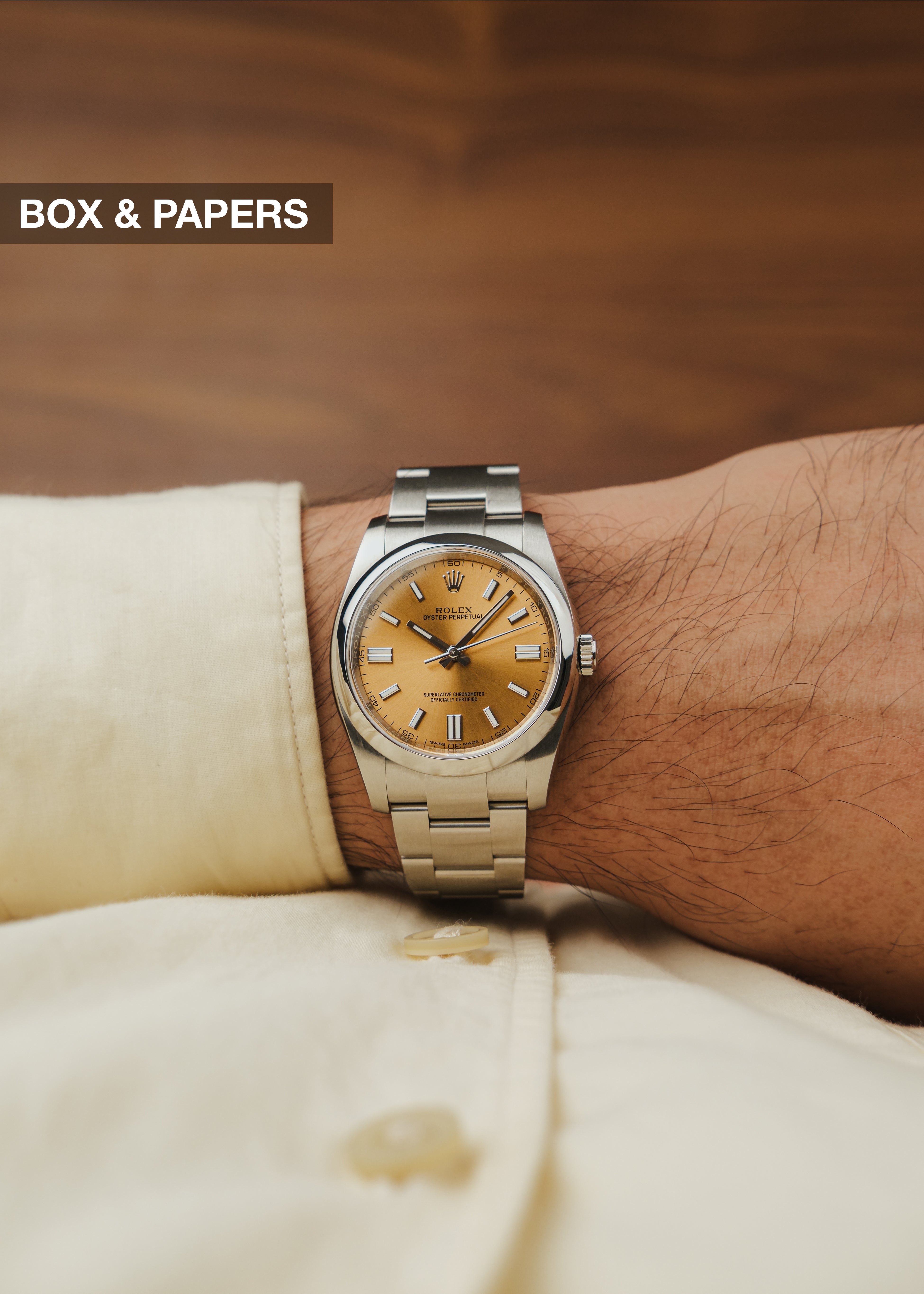 2018 Rolex Oyster Perpetual "White Grape"