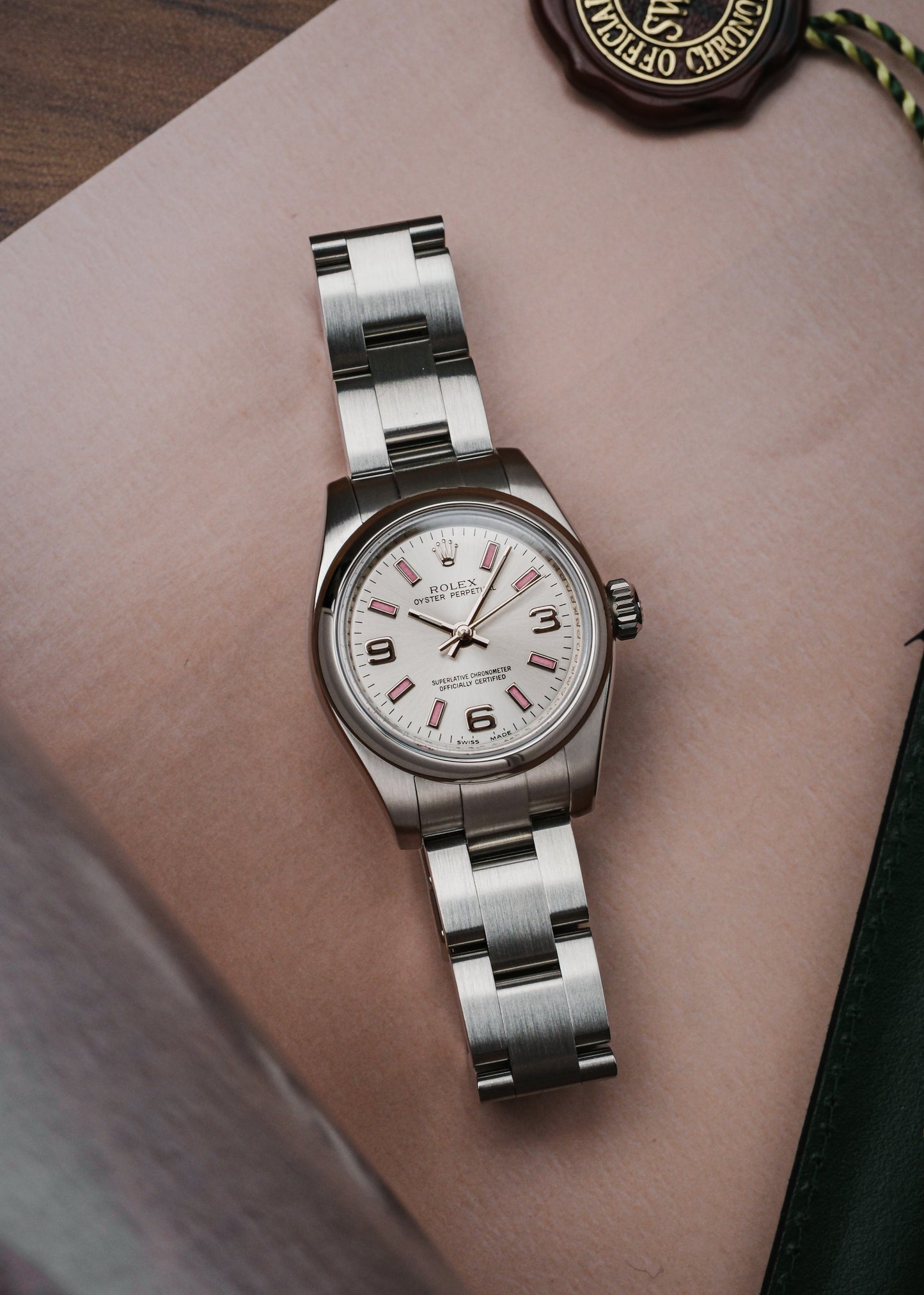 2011 Rolex Lady-Oyster Perpetual (Box & Papers)