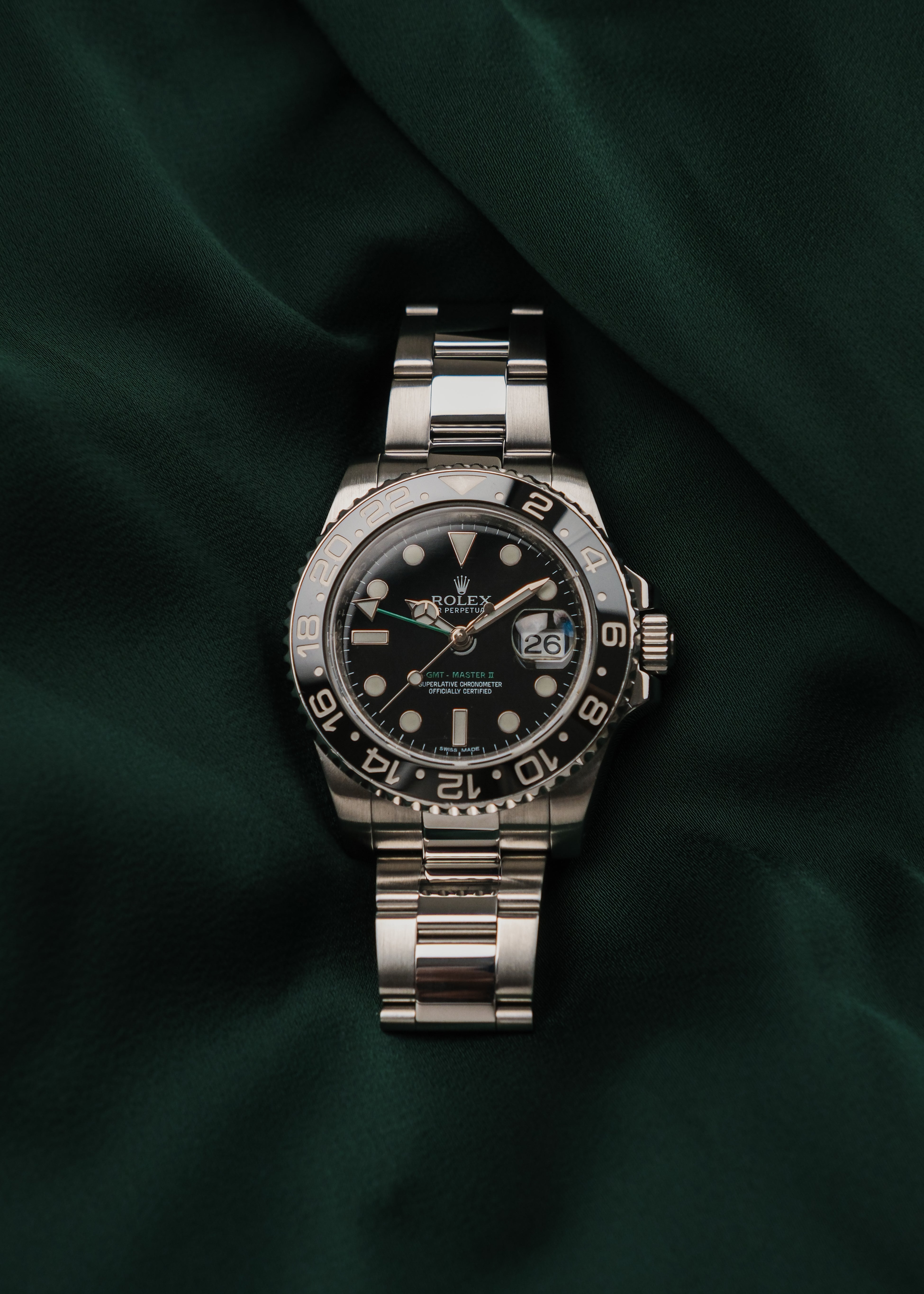 2012 Rolex GMT-Master II "Green Arrow"