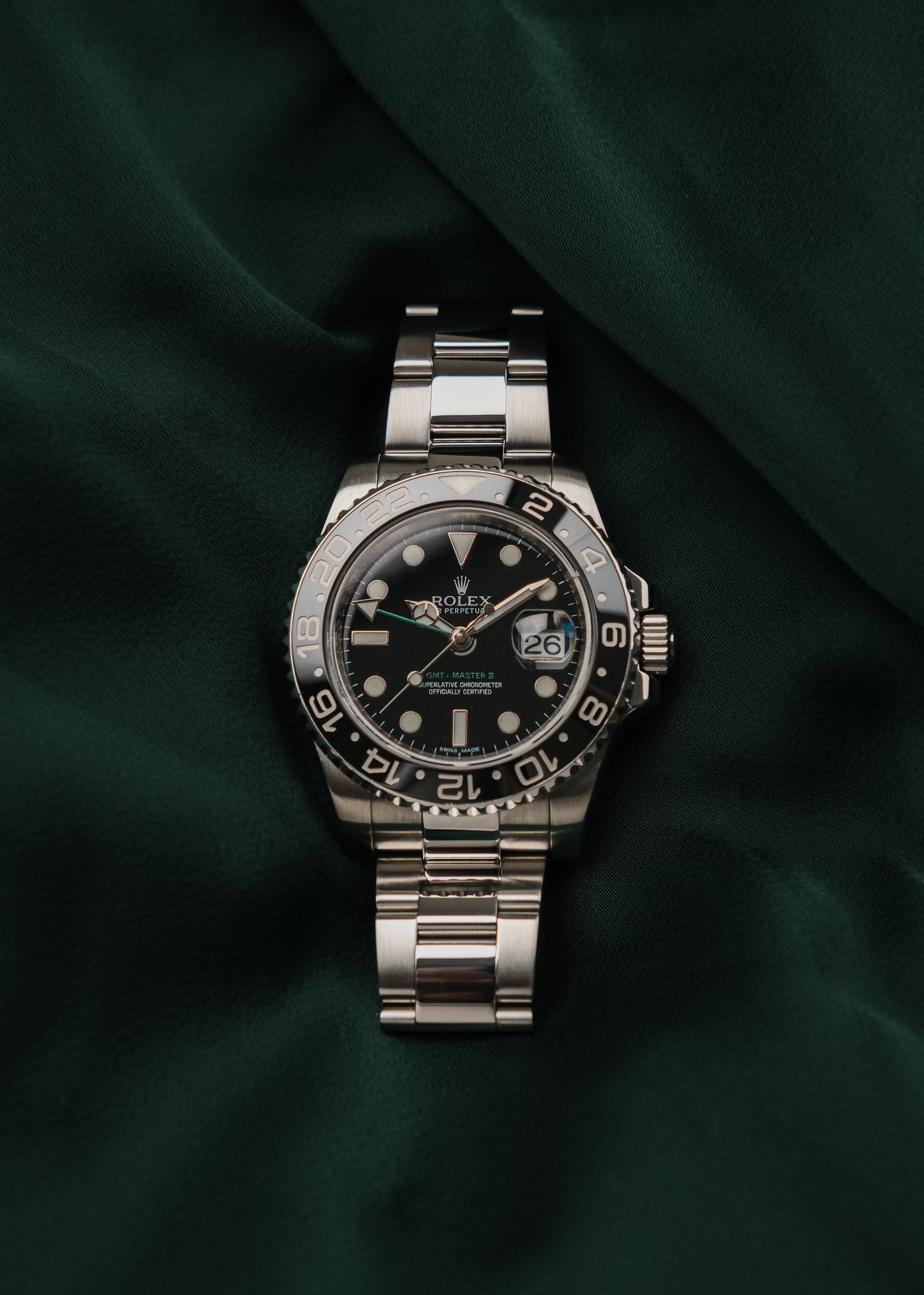 2012 Rolex GMT-Master II "Green Arrow"