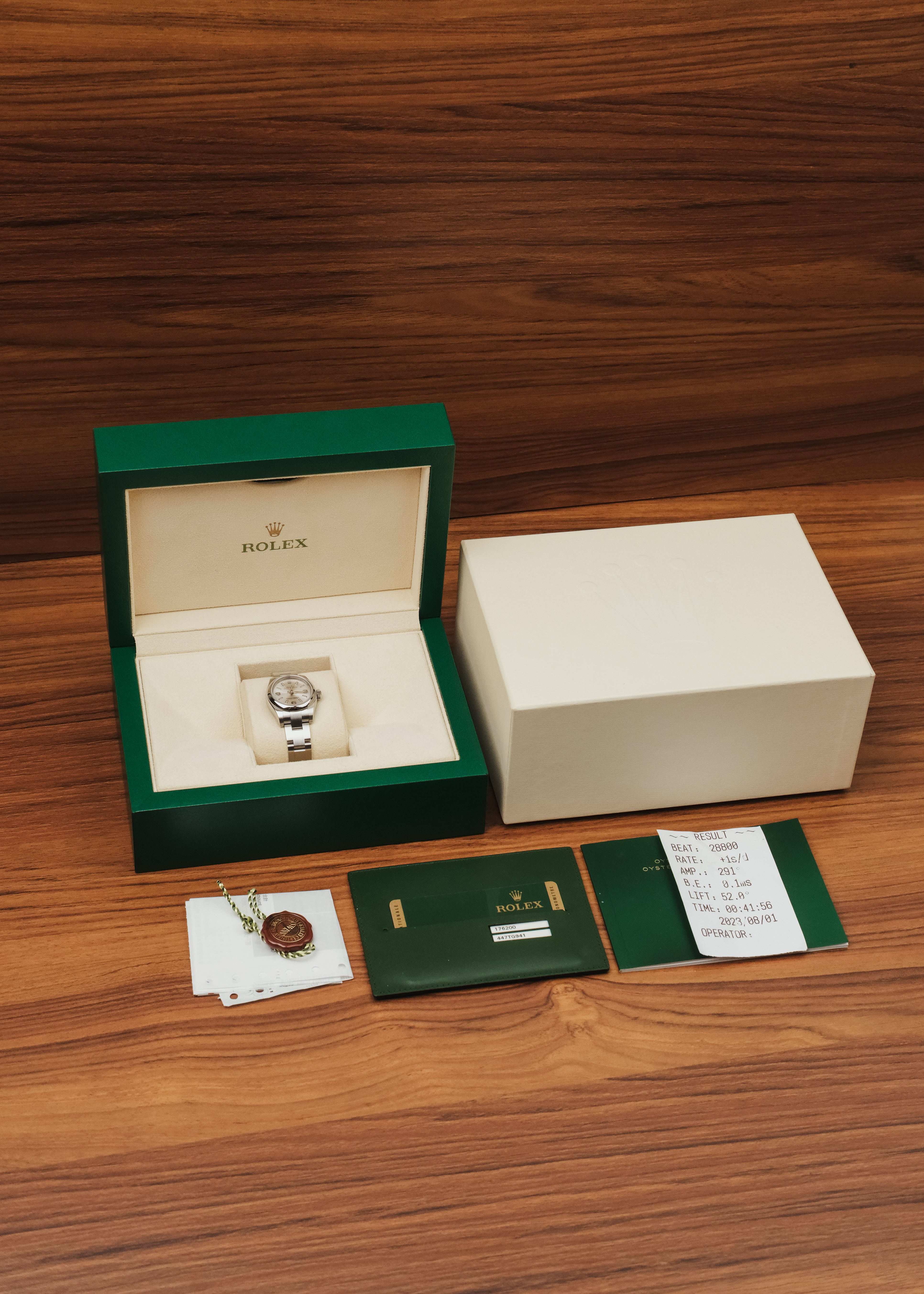 2011 Rolex Lady-Oyster Perpetual (Box & Papers)