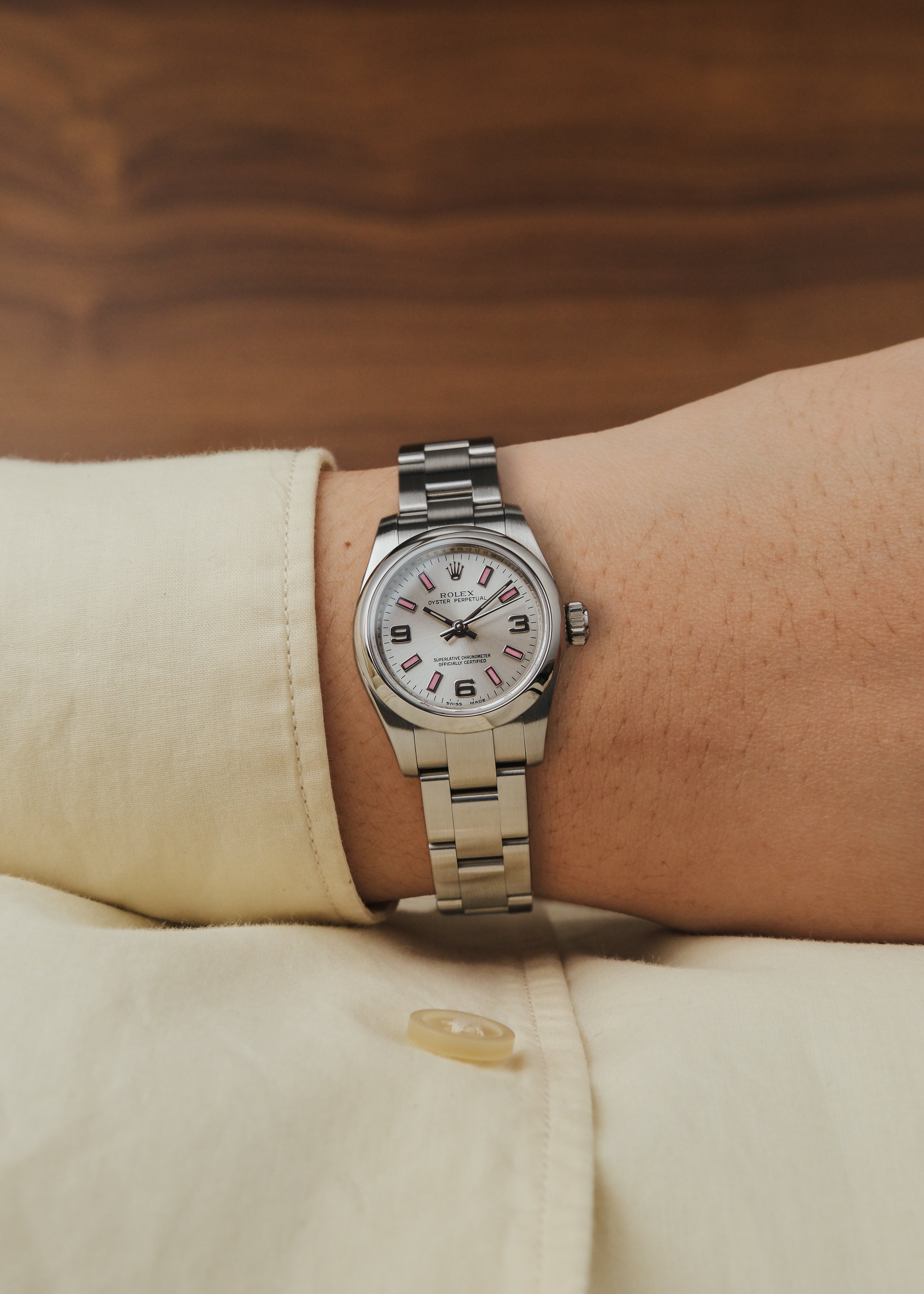 2011 Rolex Lady-Oyster Perpetual (Box & Papers)