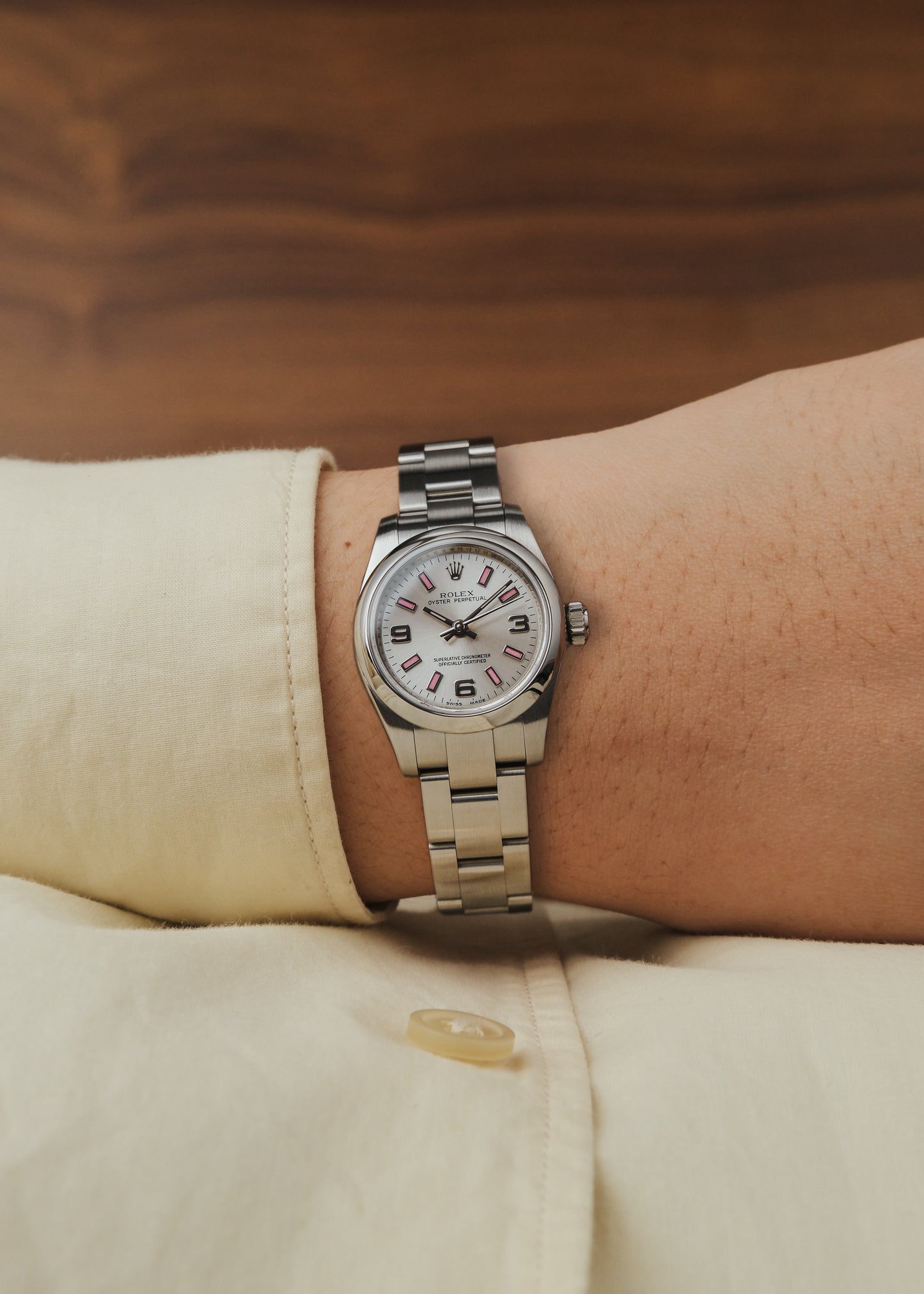 2011 Rolex Lady-Oyster Perpetual (Box & Papers)