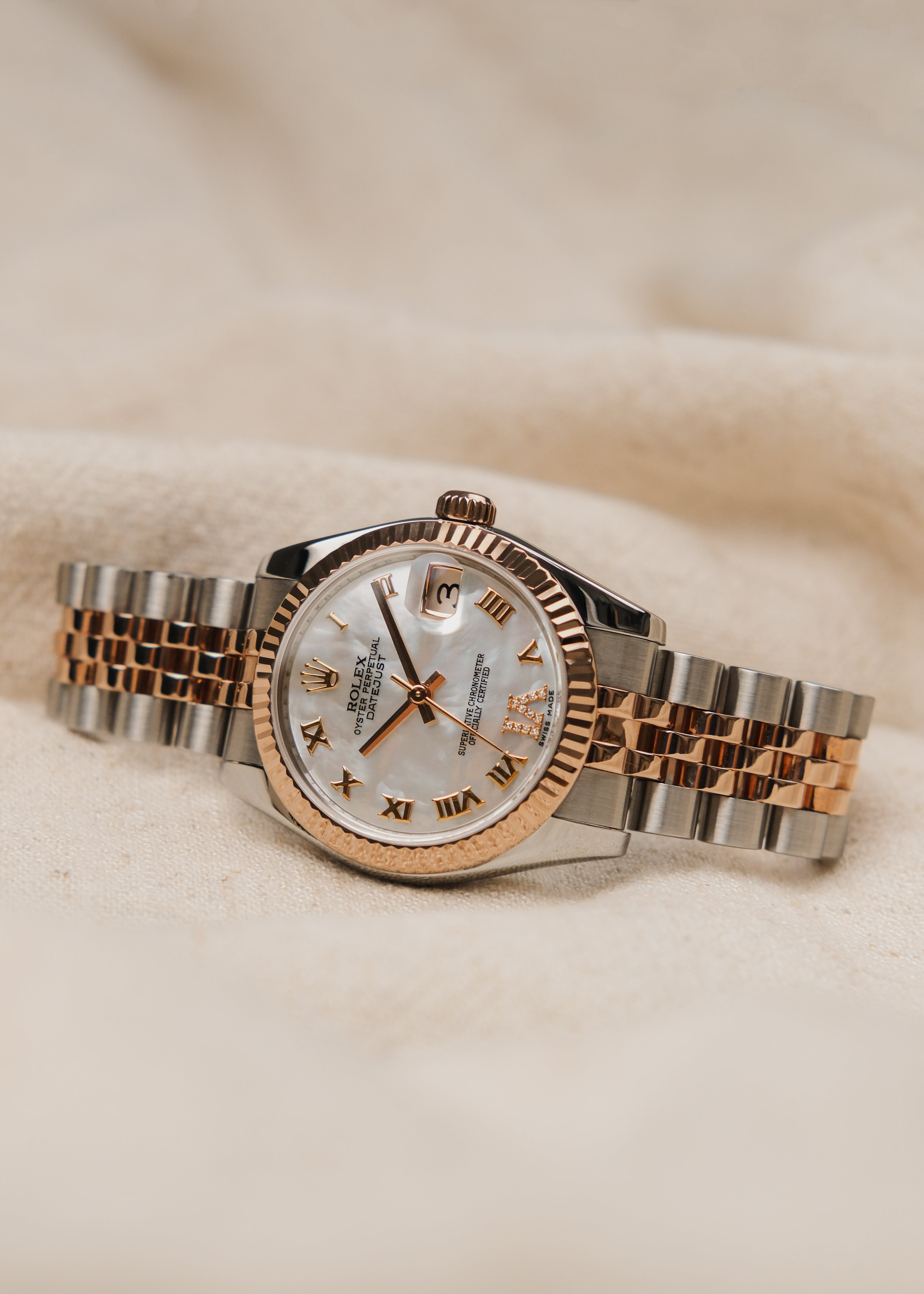 2019 Rolex Datejust "Mother of Pearl, Diamond VI"