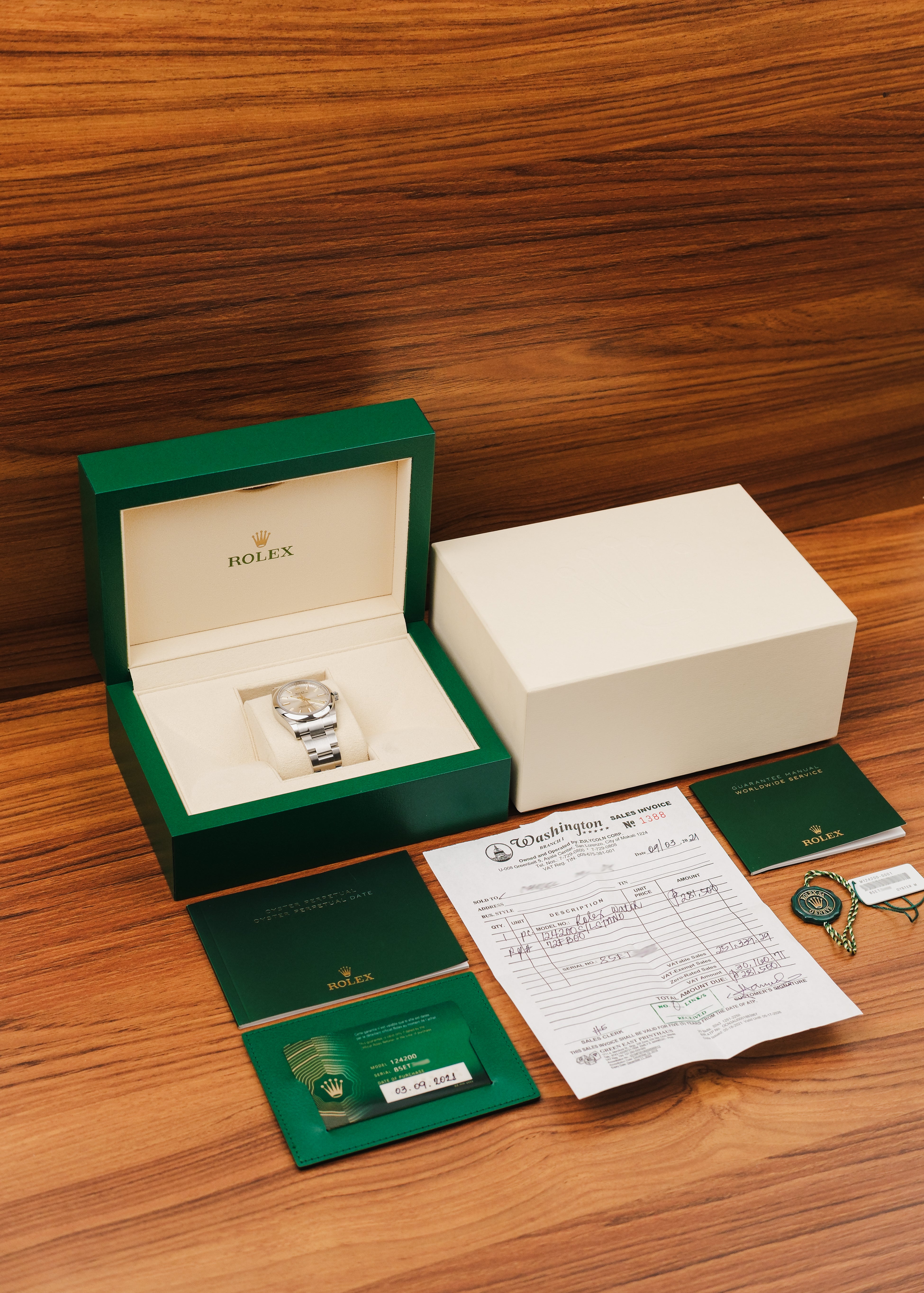 2021 Rolex Oyster Perpetual