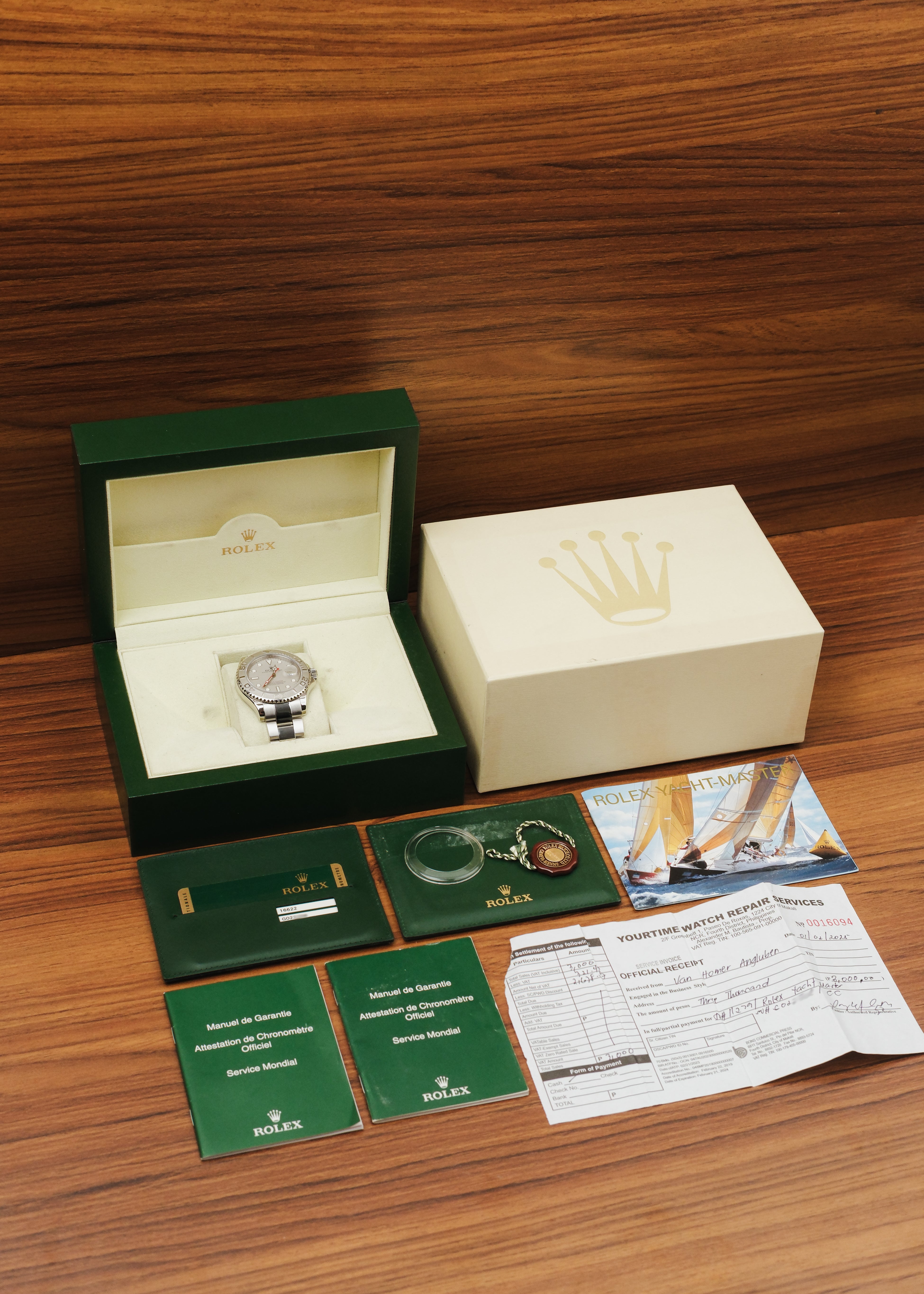 2010 Rolex Yachtmaster (Box & Papers)