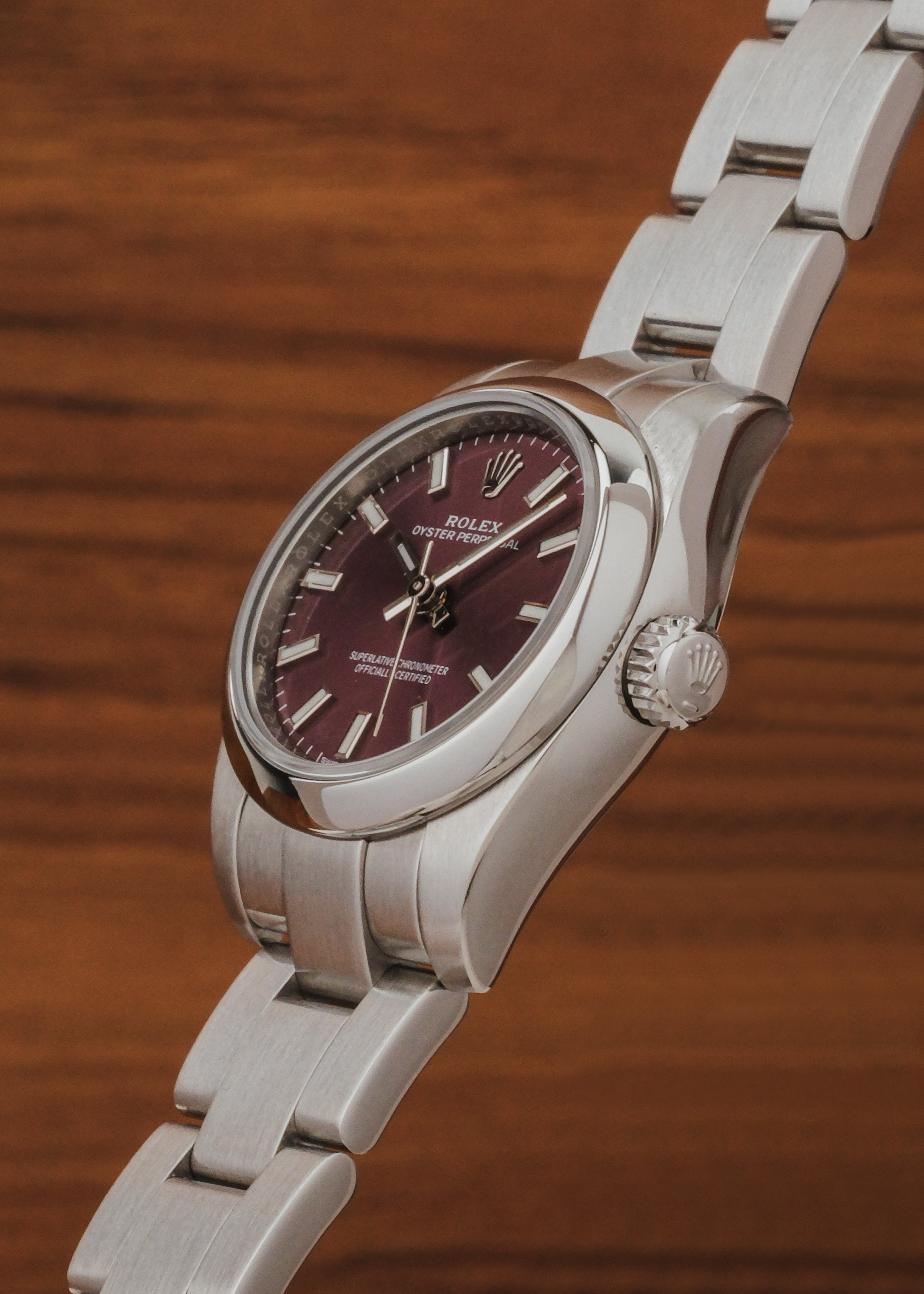 2018 Rolex Oyster Perpetual "Grape" (Box & Papers)