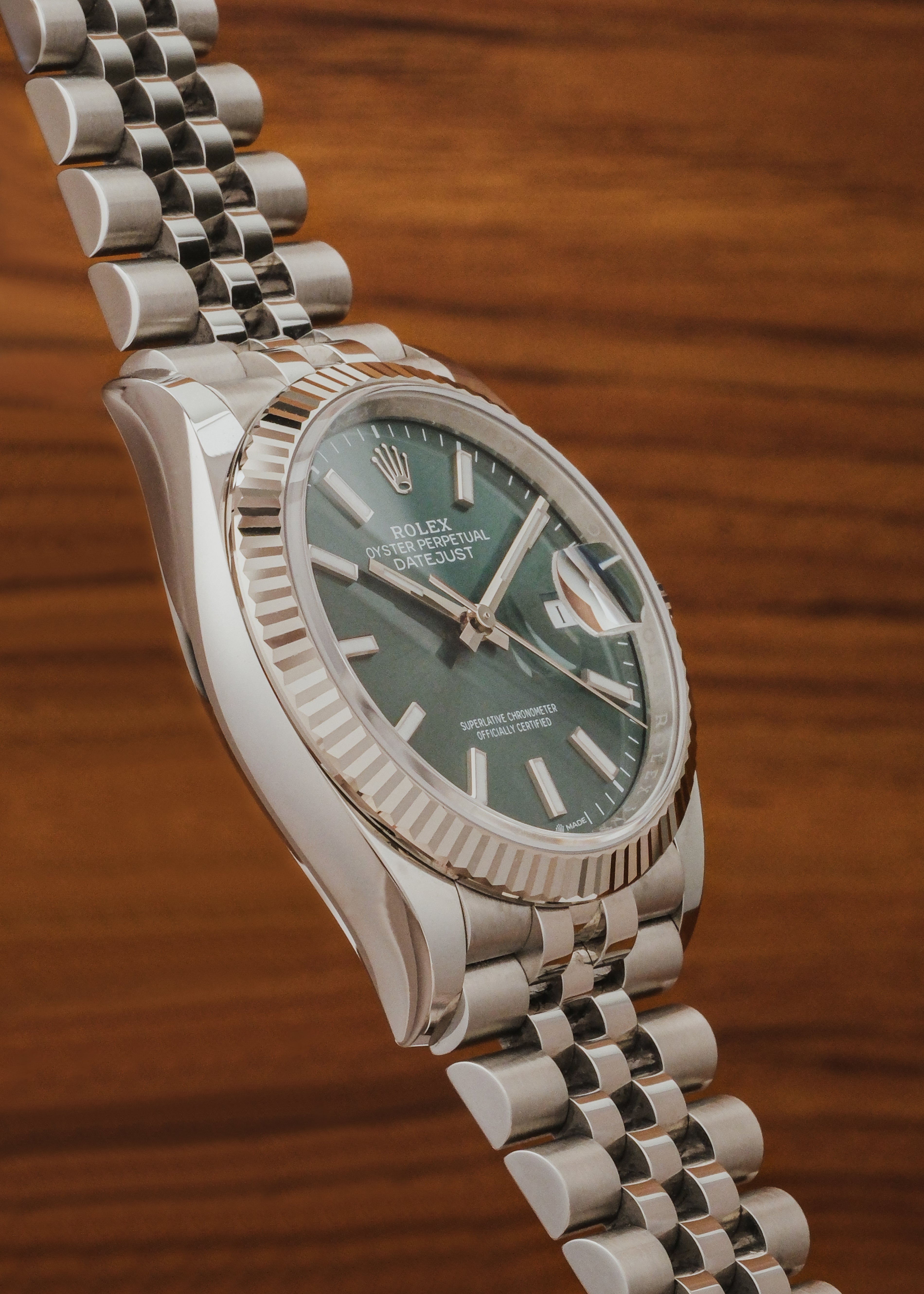 2025 Rolex Datejust "Mint Green" (Box & Papers)
