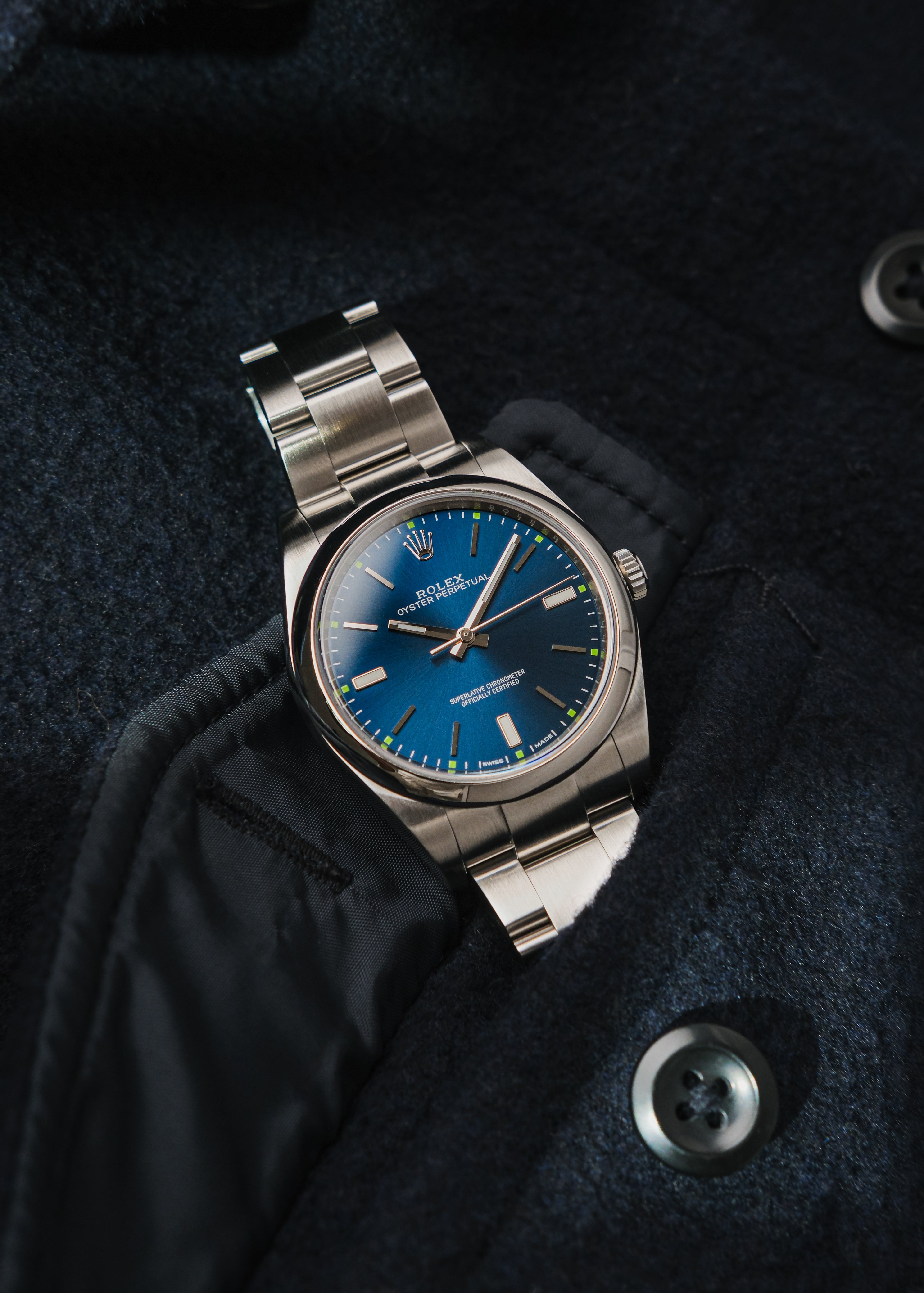 2017 Rolex Oyster Perpetual (Box & Papers)
