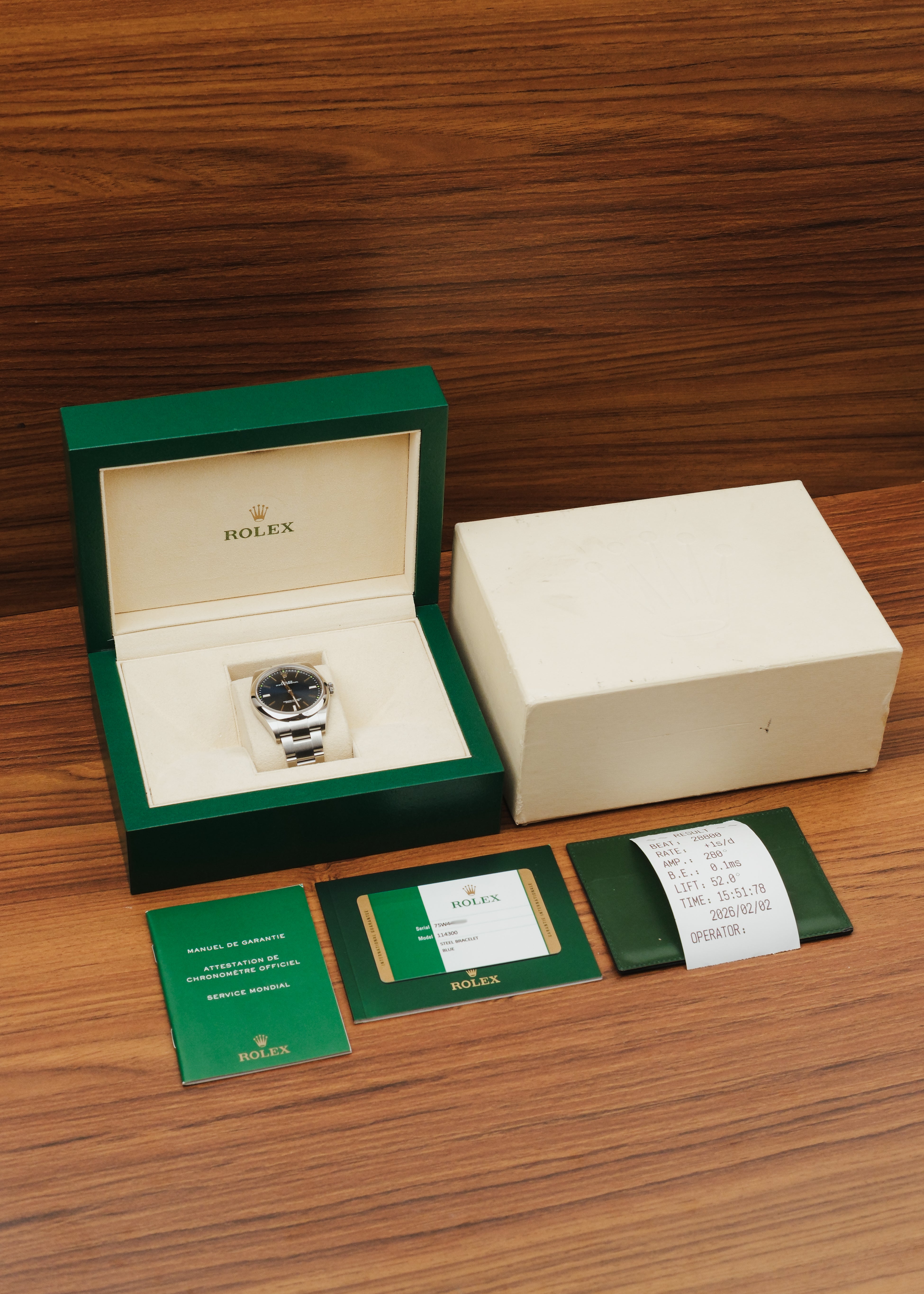 2017 Rolex Oyster Perpetual (Box & Papers)