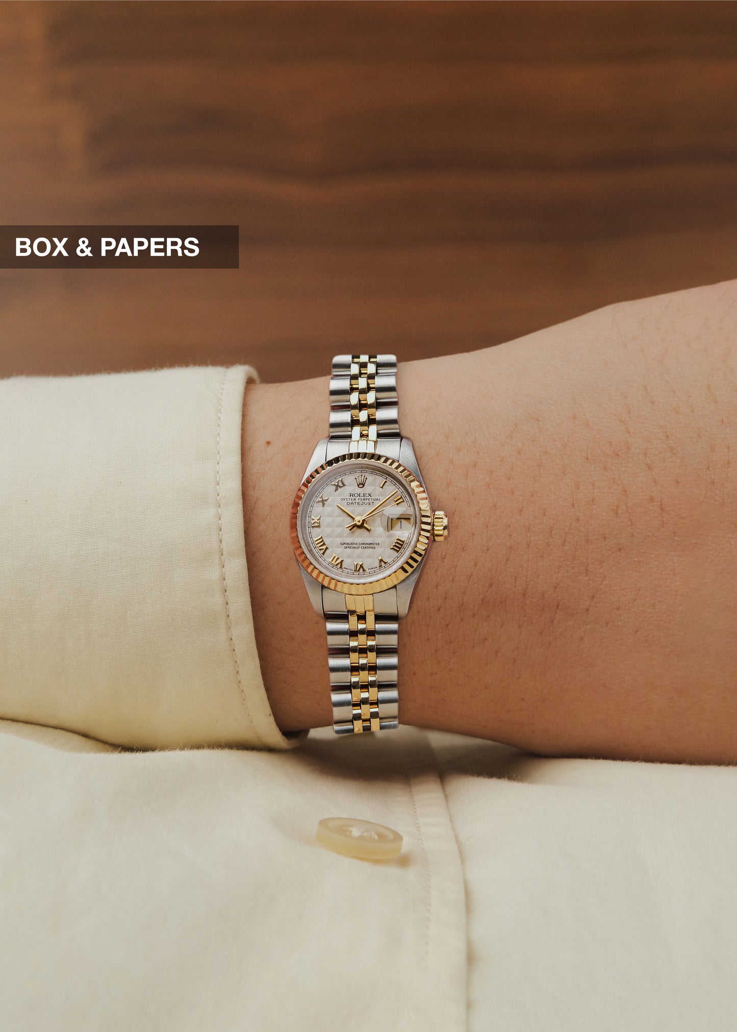 1990 Rolex Lady-Datejust "Pyramid Dial"