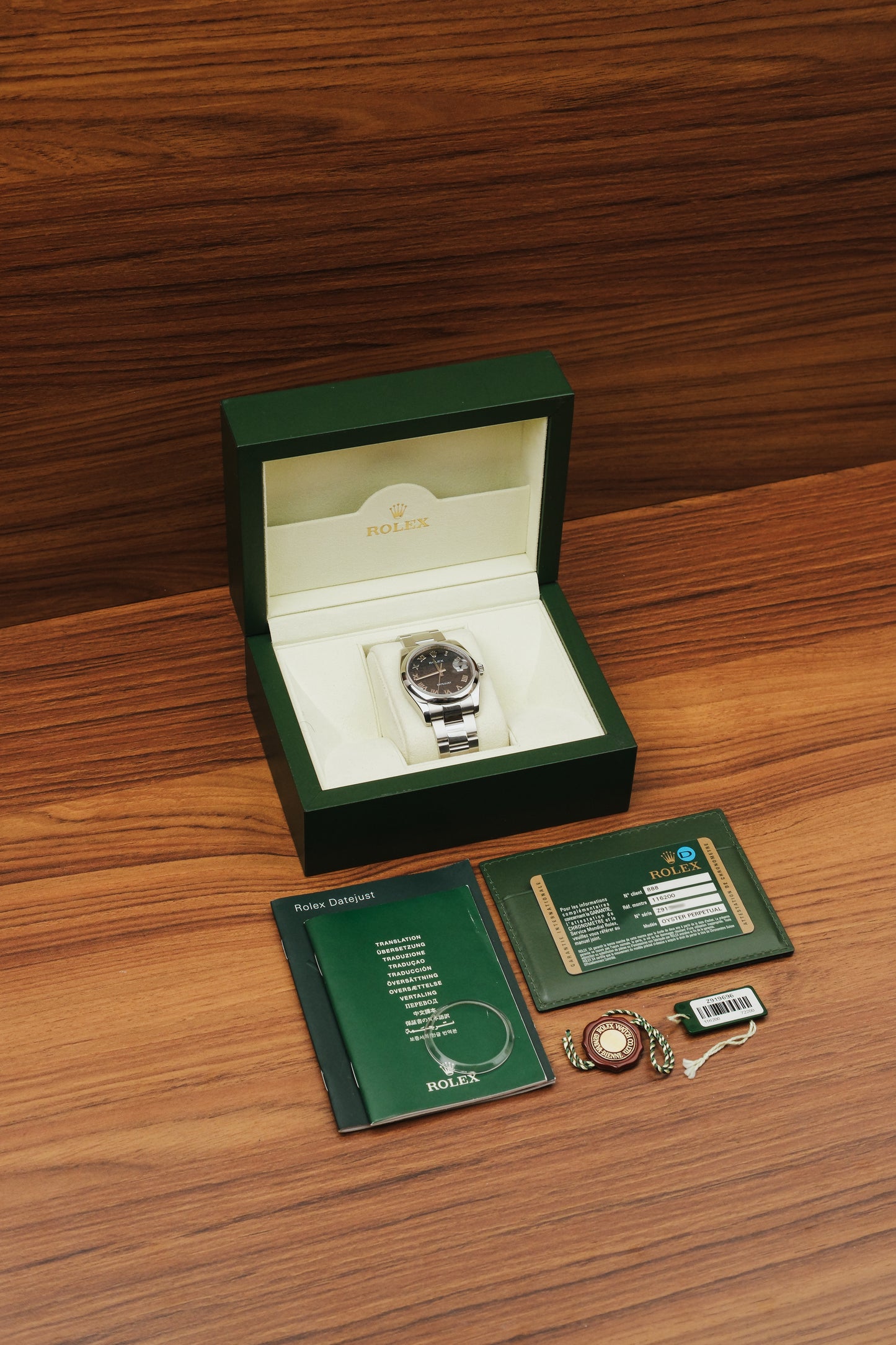 2008 Rolex Datejust "Jubilee Dial" (Box & Papers)