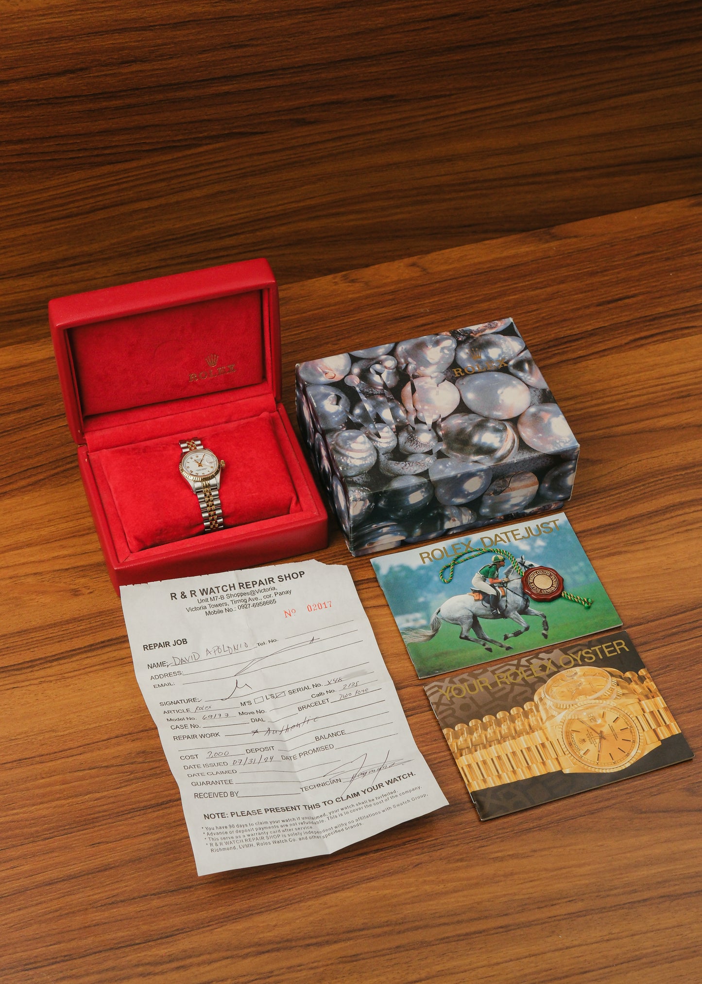 1991 Rolex Lady-Datejust (Box)